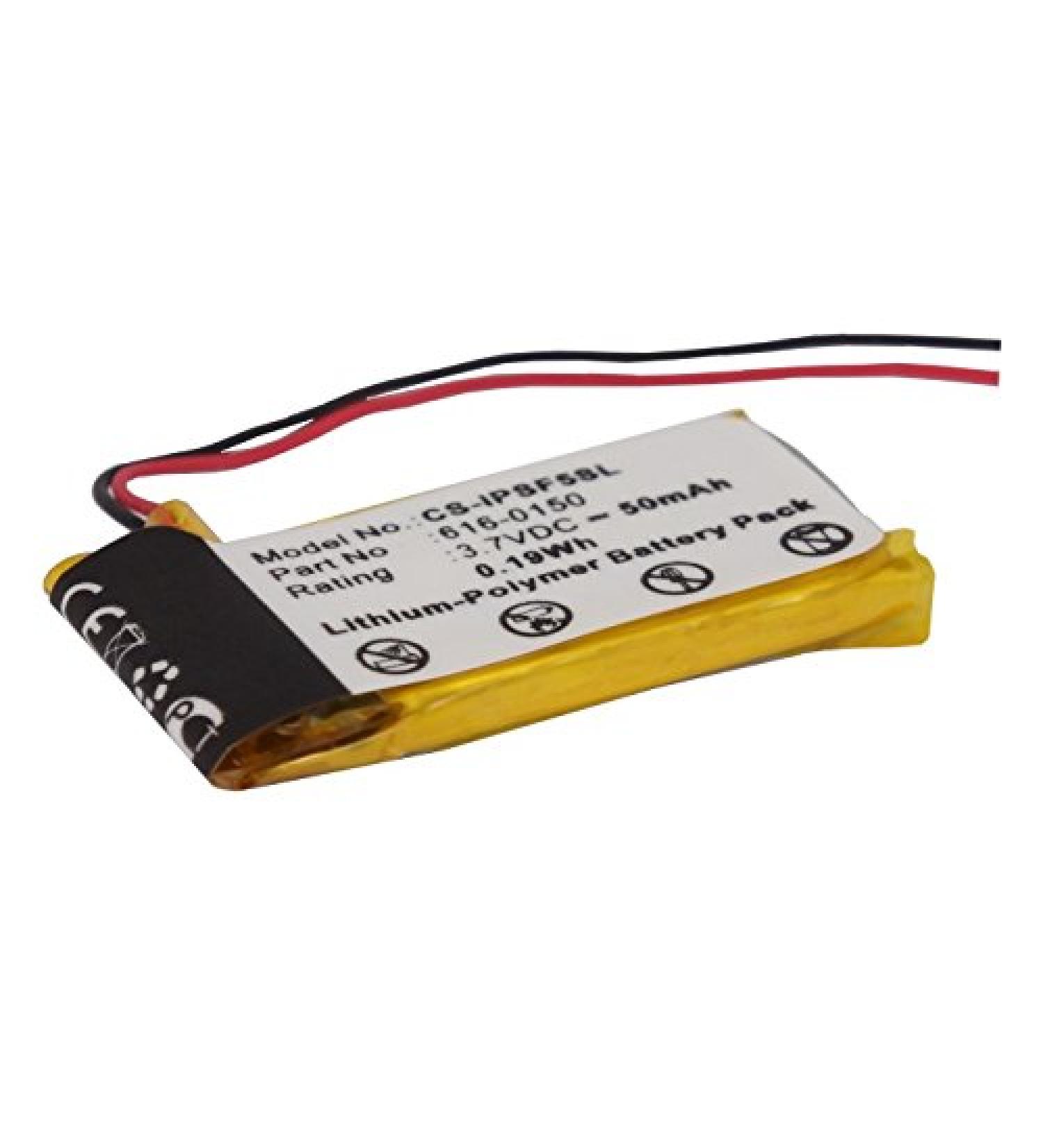 50mAh Battery for Shuffle 4th & 5th Generation - Compatible 616-0150 & 616-0548 | International Shipping Available - Buy Online on GoSupps.com