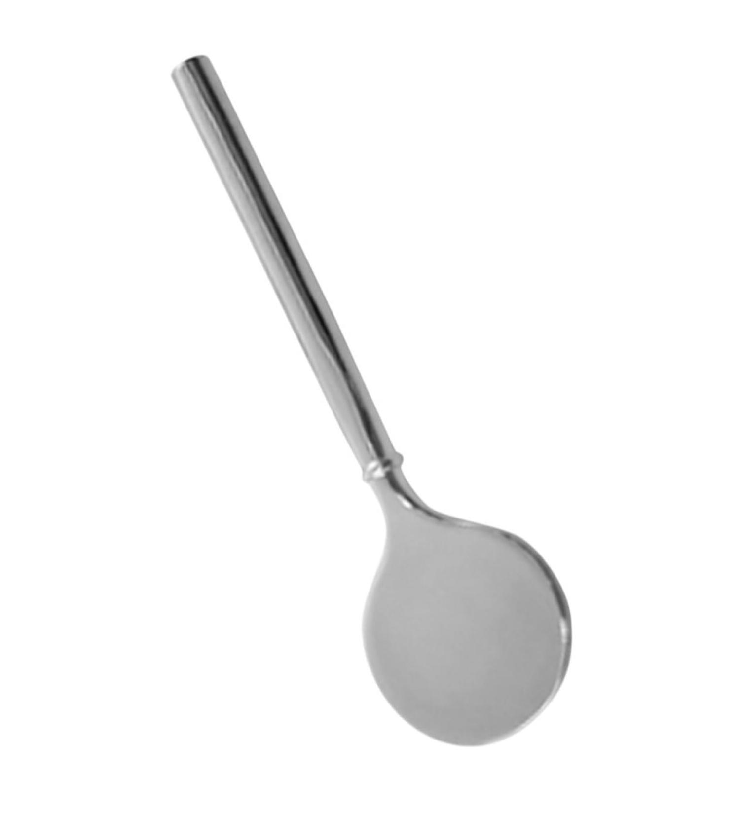 Mikinona Spatule Cosm tique M tallique De Applicateur Pr cis Pour Cr mes Et Masques Outil De Beaut Pratique Et Ergonomique Pour Soins Peau Et Maquillage 7.00X2.10X1.00CM argent - Buy Online on GoSupps.com