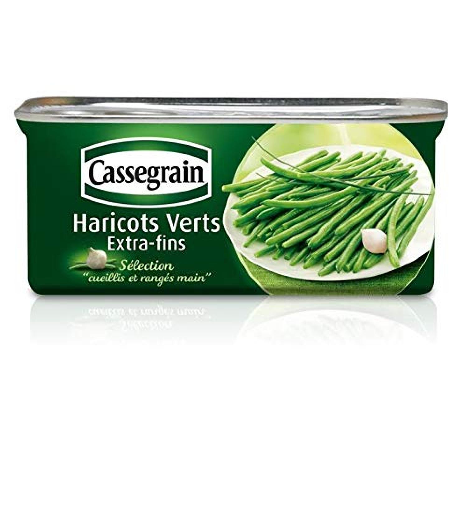 Casssegrain - Extra Fine Green Beans 110g - Pack of 4 - Buy Online on GoSupps.com