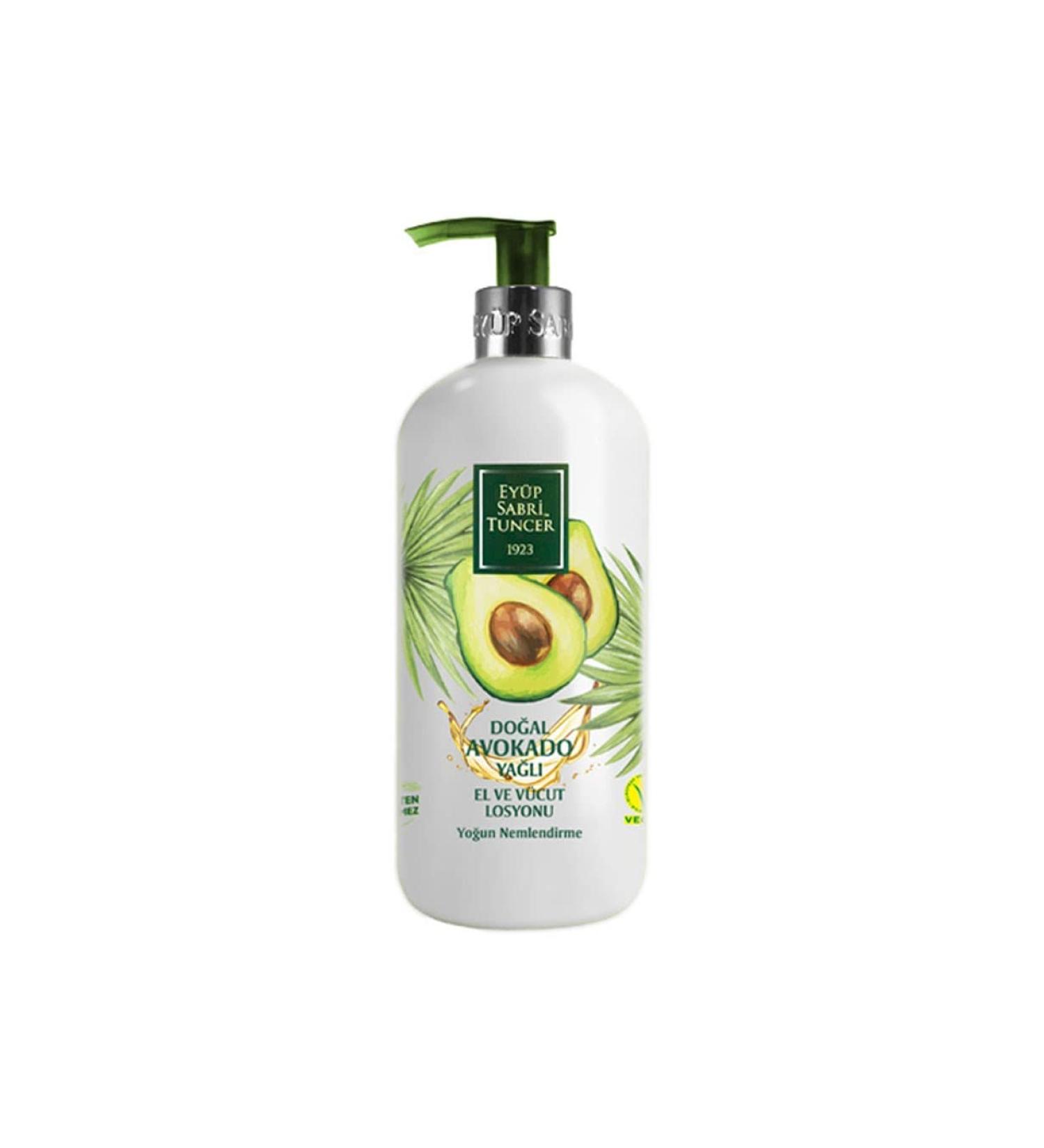EST Eyup Sabri Tuncer 1923 - Natural Hand and Body Lotion Series (Avocado Oil 500ml)
