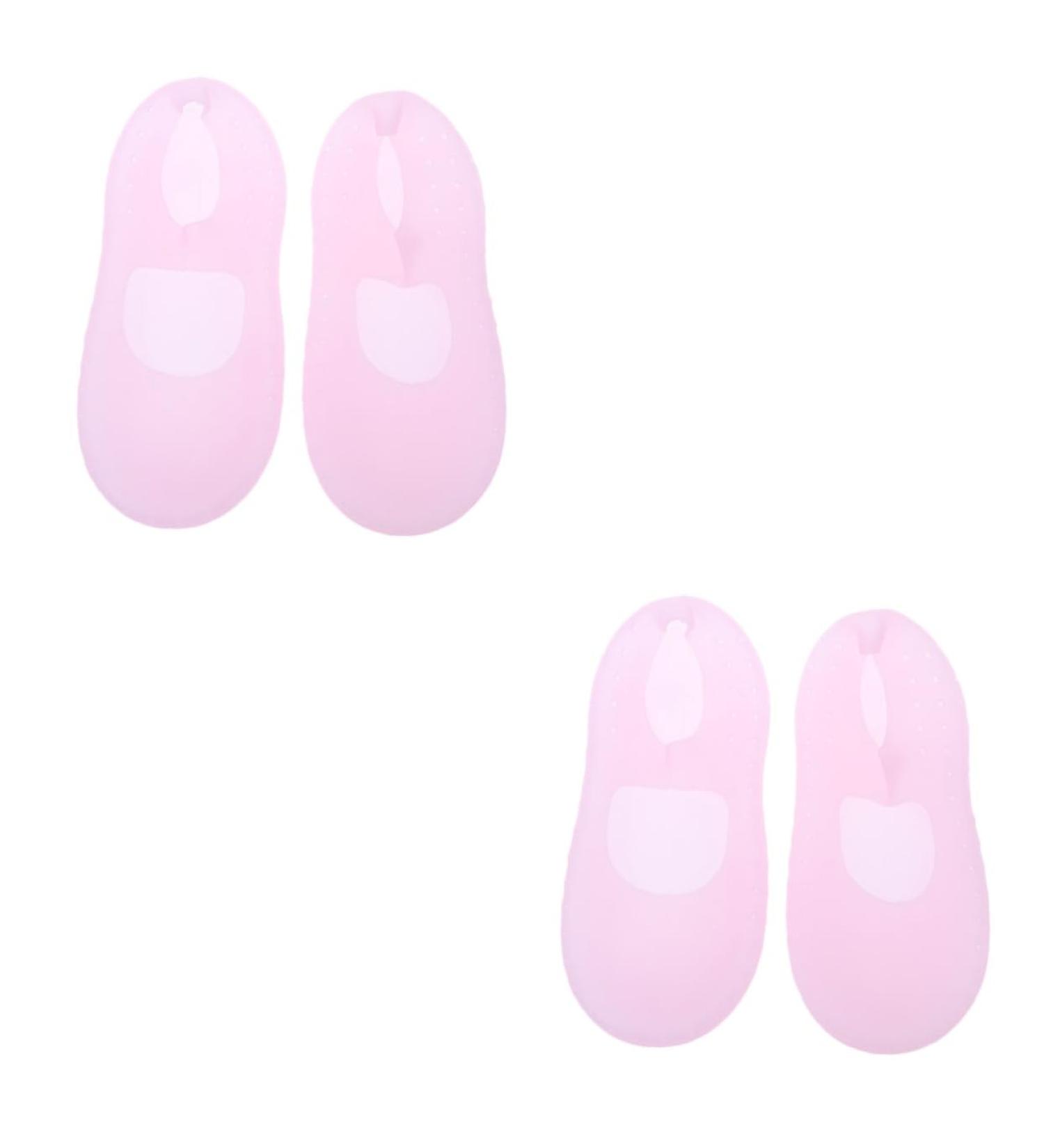 Shop NOLITOY Moisturizing Socks & Ear Piercing Cleaning Solution - Non-Slip Silicone Gel Inserts for Women - 2 Pairs - Buy Online on GoSupps.com