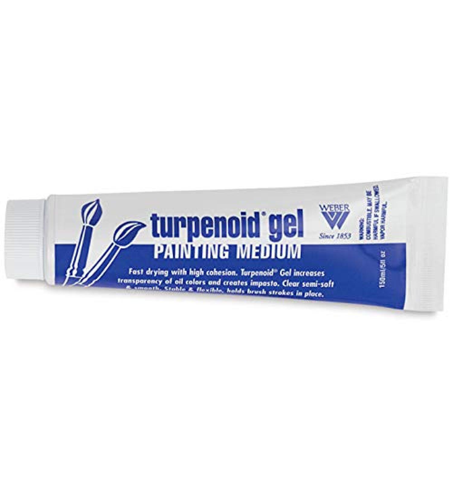 Weber Turpenoid Gel Painting Medium 150ml Tube - White (1687) | Art Materials - Buy Online on GoSupps.com
