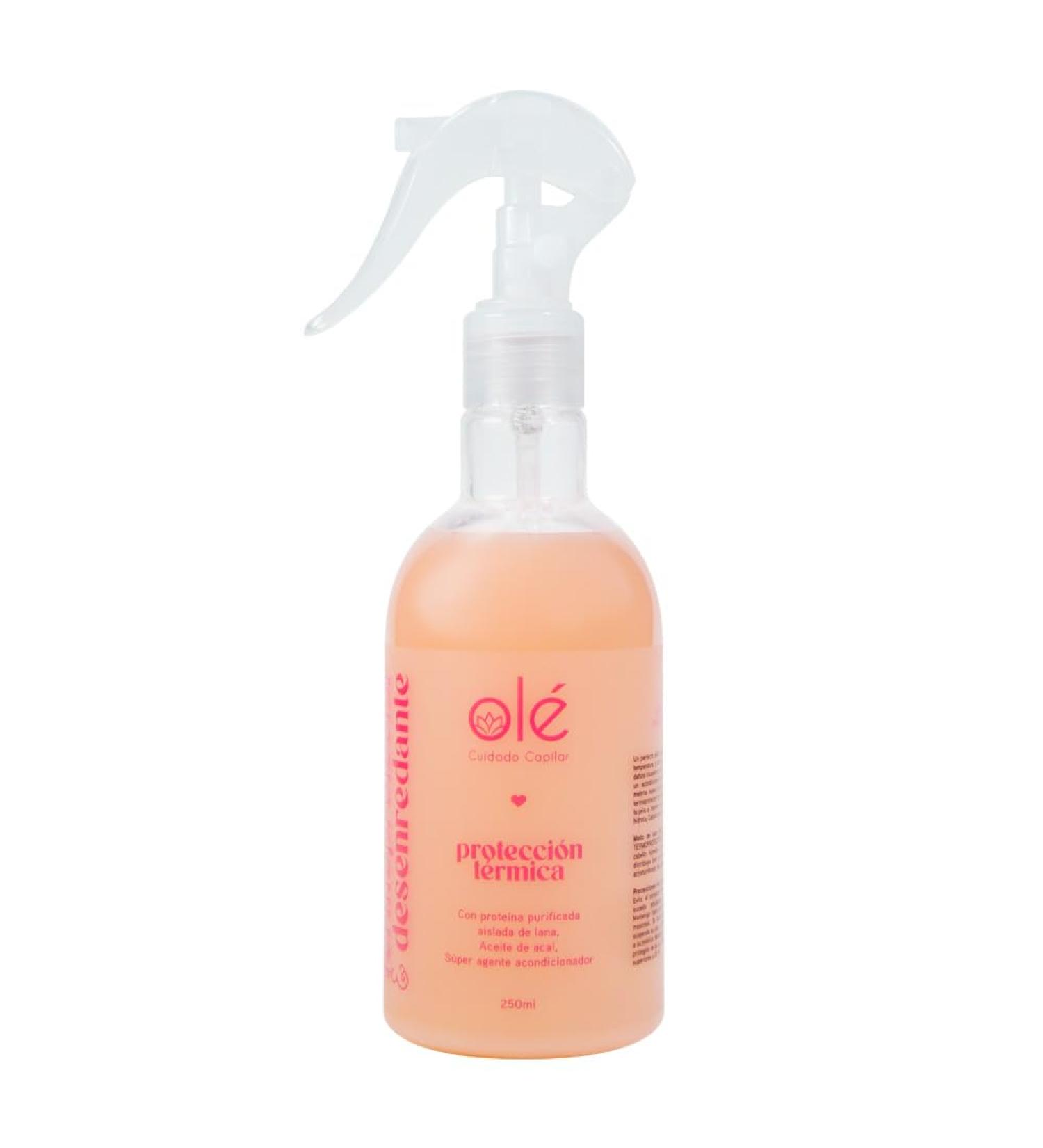 OL Detangling Thermoprotector - 100% Organic Hair Protector with A a Oil | 250 ml for Ultimate Heat Protection - Buy Online on GoSupps.com