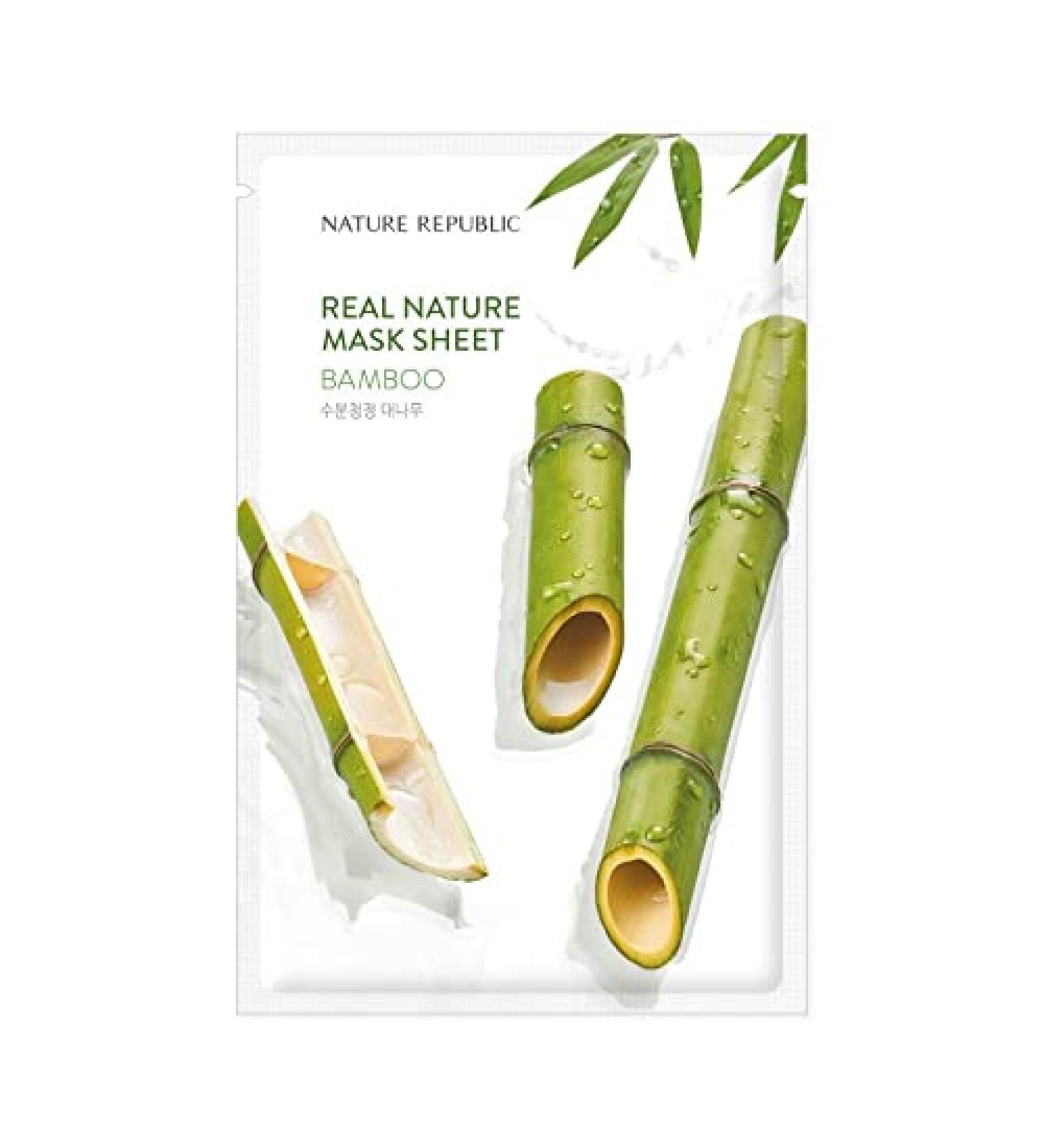 Nature Republic Real Nature Bamboo Sheet Mask