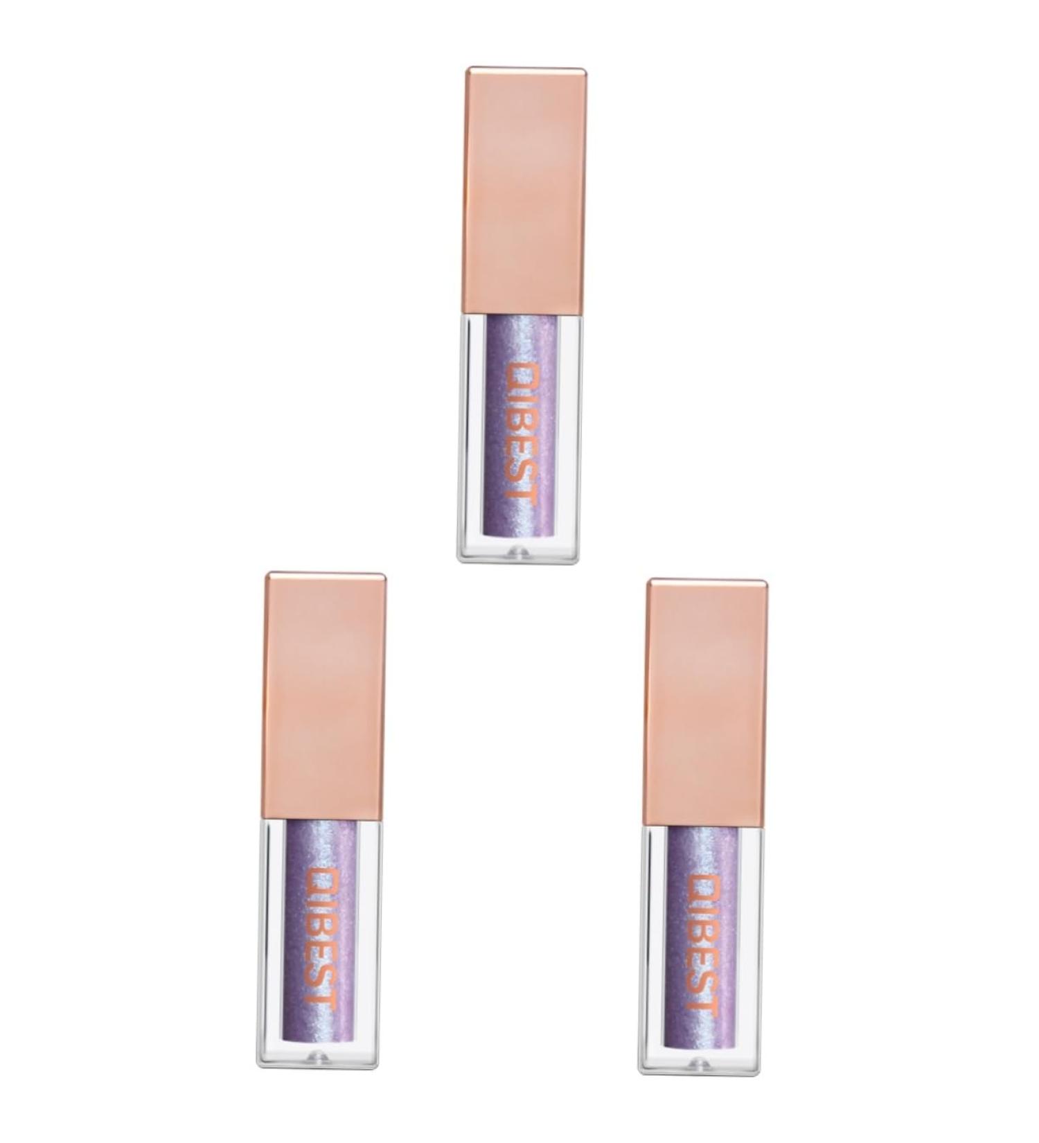 POPETPOP Glitter Liquid Eyeliner - 3 Pcs Pearlescent Eye Makeup | Sparkling Glitter Eyeshadow & Glow Powder | 0.04 Oz - Buy Online on GoSupps.com