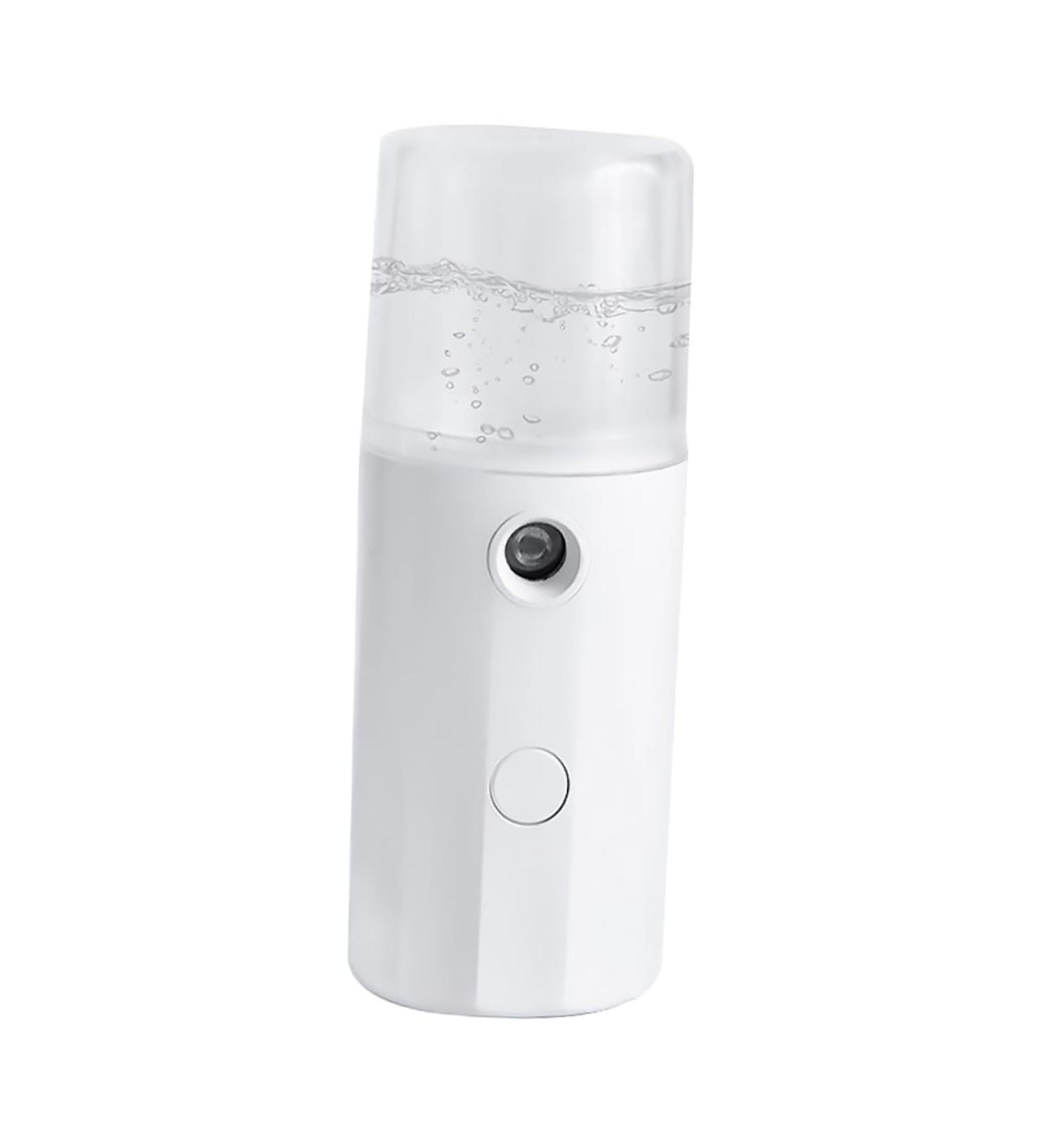 BELLIFFY 1pc Hydrating Instrument Mini Mister Electric Mist Sprayer Face Steamer Cool Facial Mister White Abs - Buy Online on GoSupps.com