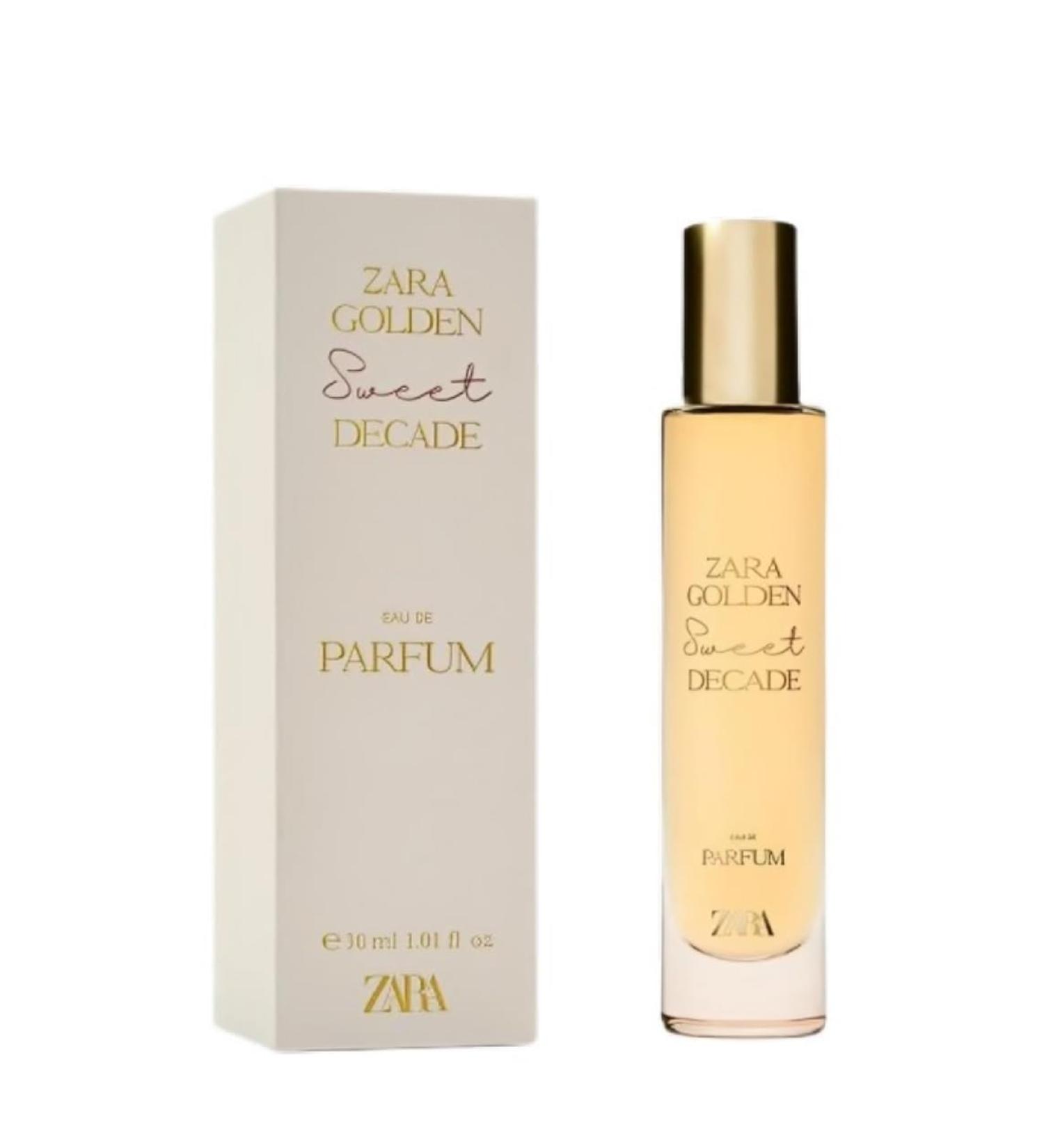 Zara Golden Sweet Decade Women's Perfume EDP Eau de Parfum 30ml (1.0 fl oz) Elegant & Captivating Fragrance - Buy Online on GoSupps.com