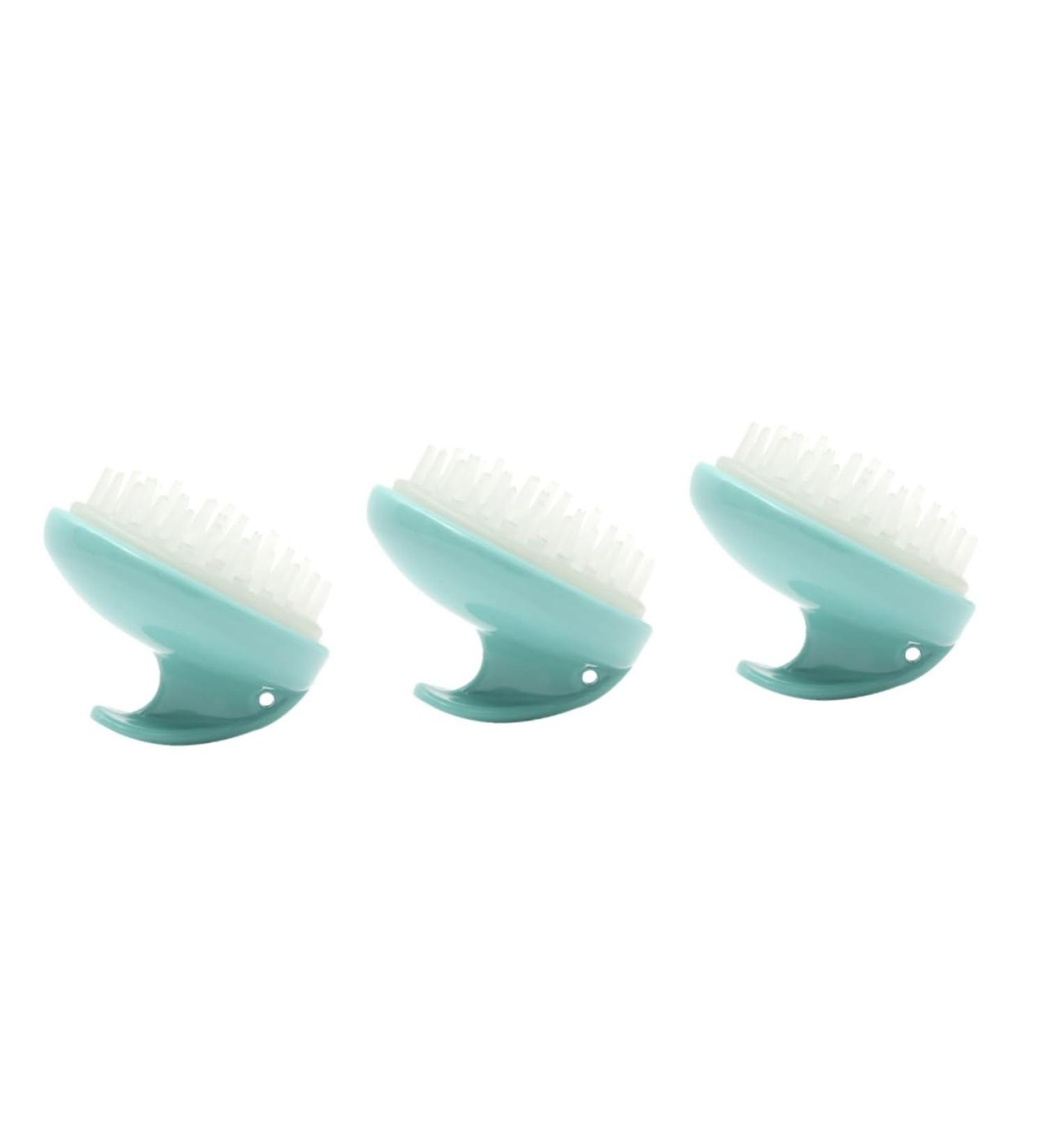 CLISPEED 3-Piece Scalp Exfoliating Brush Set for Curly Hair | Hair Care & Shampoo Comb - Buy Online on GoSupps.com