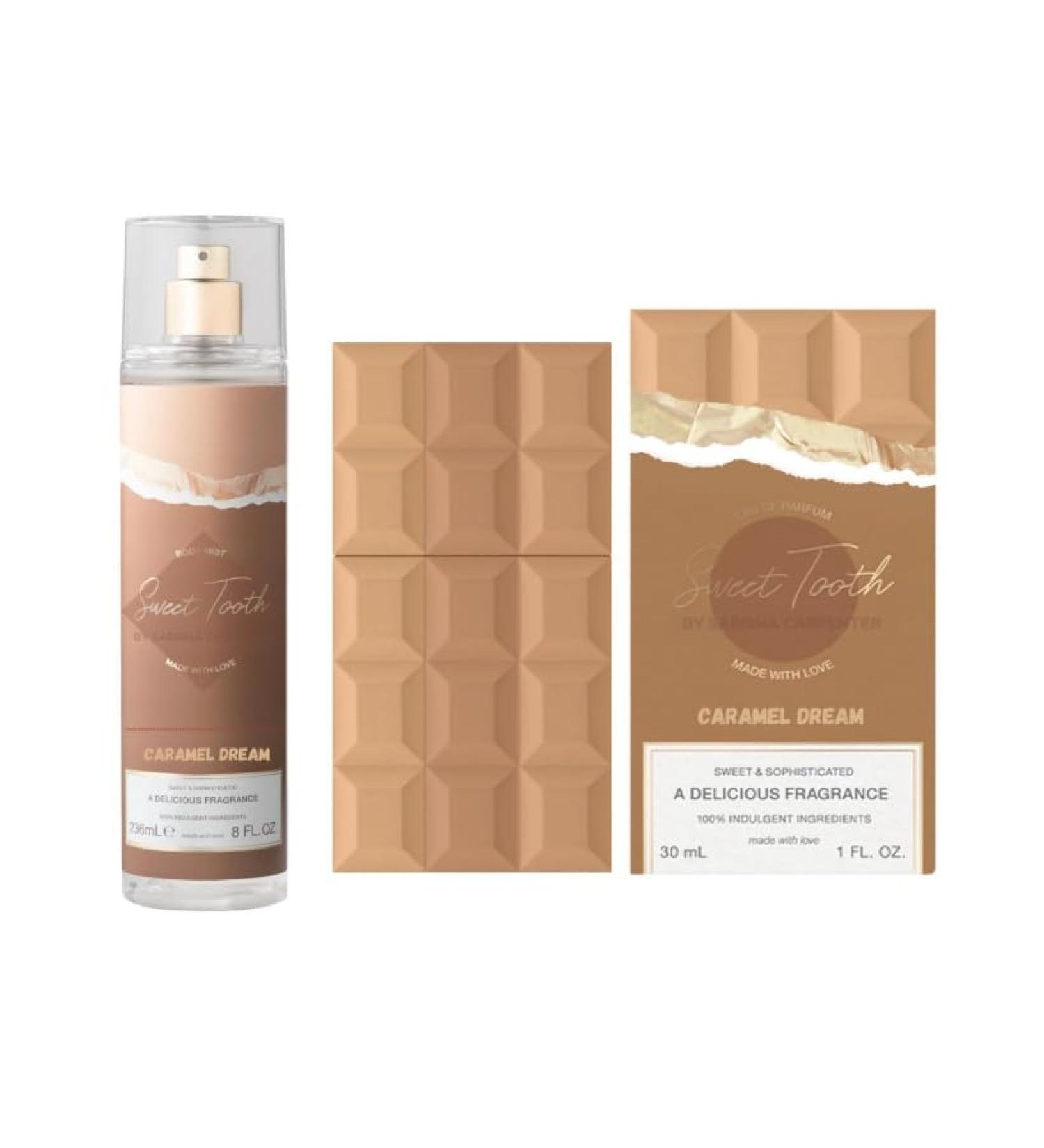  Sabrina Carpenter Sweet Tooth Caramel Dream Women's Fragrance Combo: Eau de Parfum 1oz & Body Spray 8oz - Buy Online on GoSupps.com