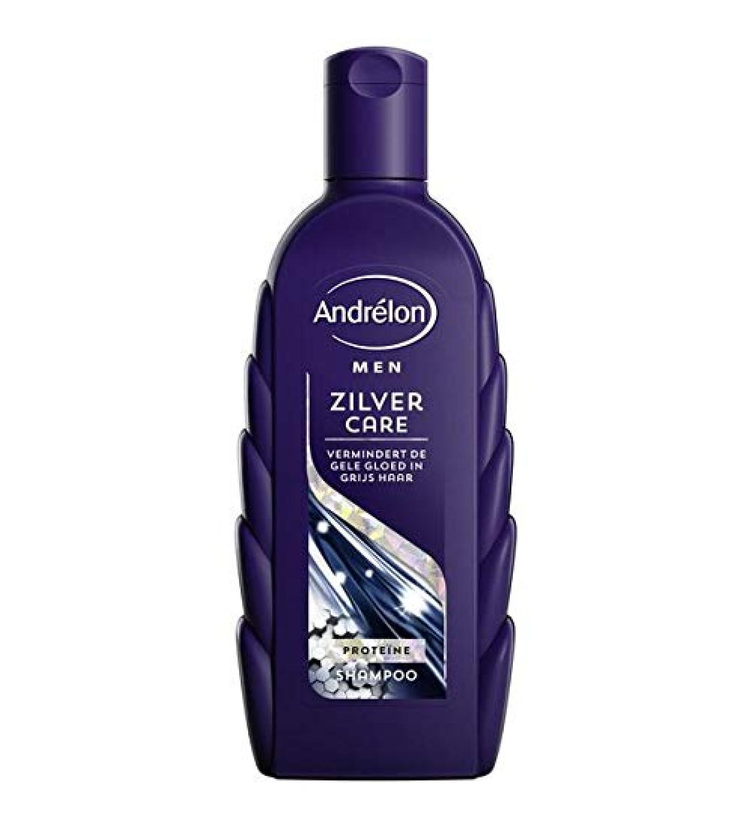Andrelon Andrelon 3-pack of shampoos for men with grey or white hair 300 ml