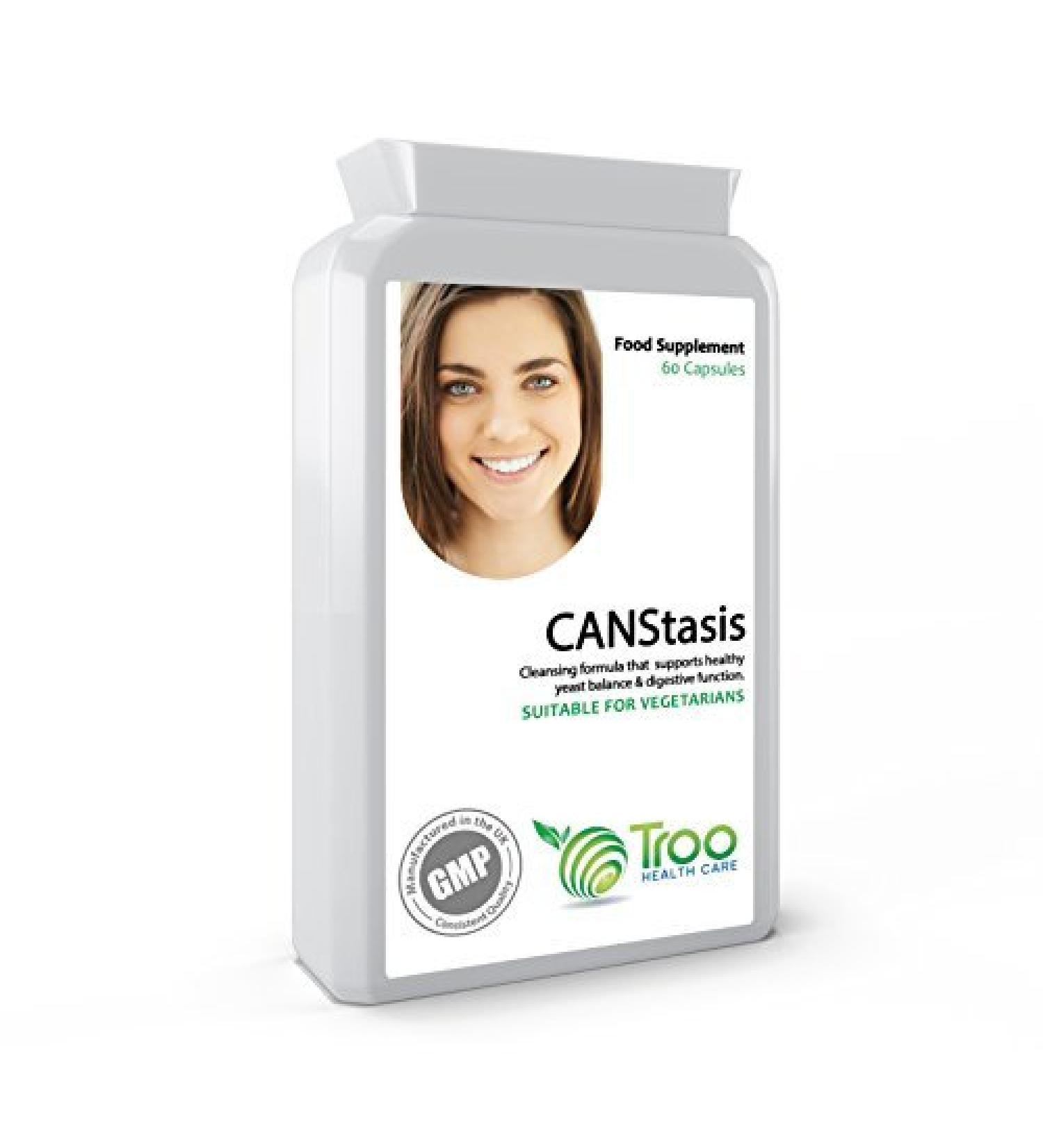 High Strength Candida Support Capsules - Vegetarian and Vegan