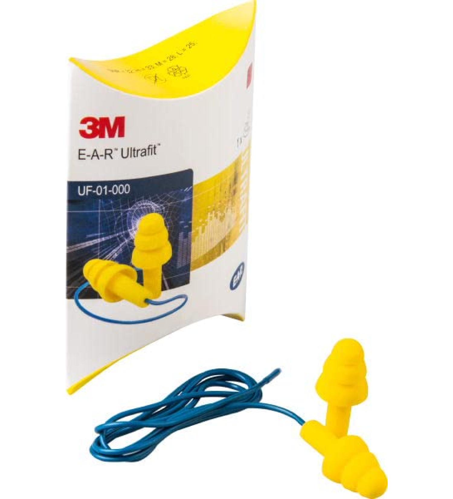 Buy 3M EAR Ultrafit Earplugs - SNR 32 dB 50 Pairs/Box | Premium Noise Reduction for Comfort & Safety - International Shipping Available - Buy Online on GoSupps.com