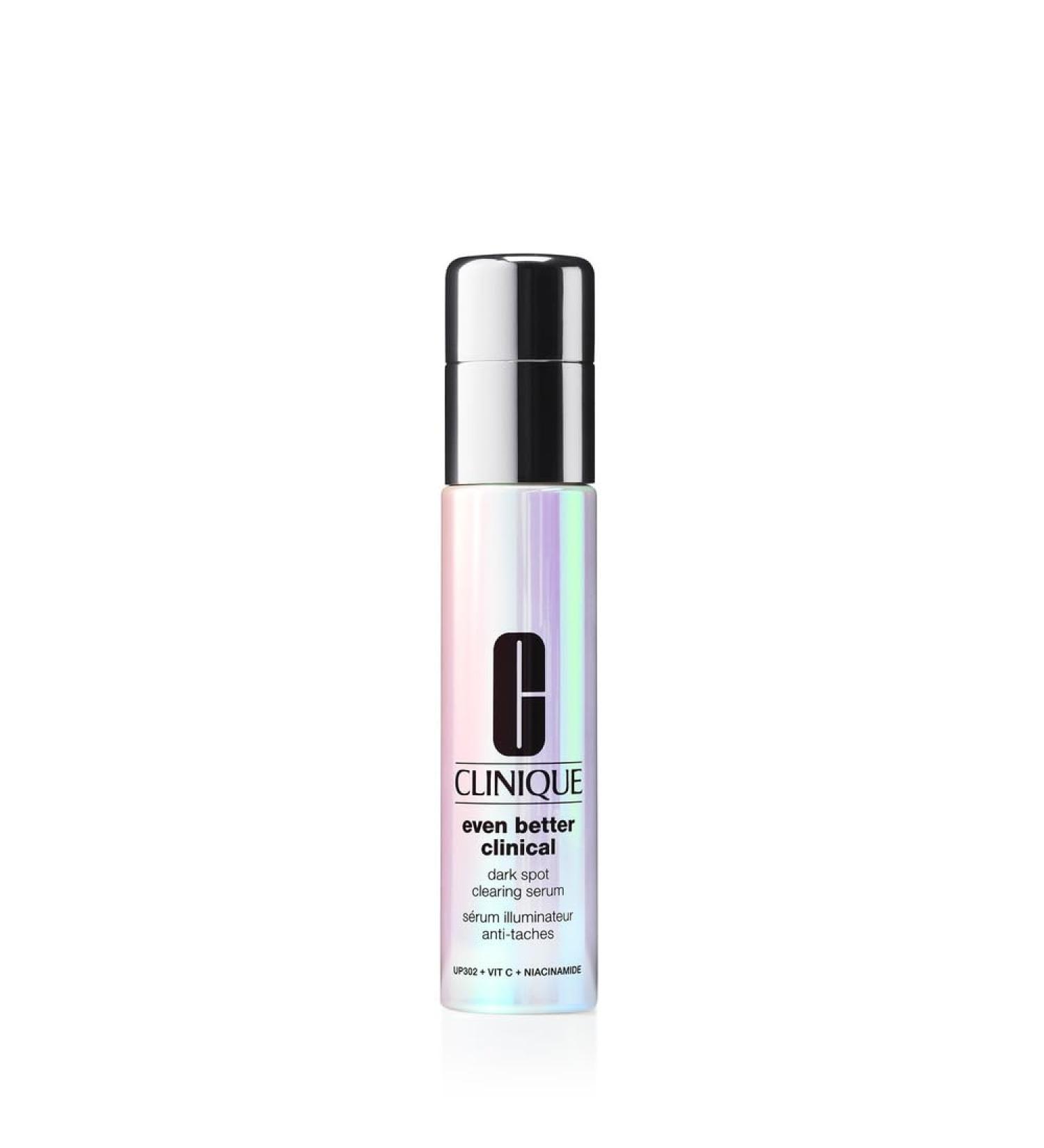 Clinique Even Better Clinical Dark Spot Clearing Vitamin C Face Serum For All Skin Types | Brightening + Soothing 1 Fl Oz - Mini Travel Size New Formulation - Buy Online on GoSupps.com