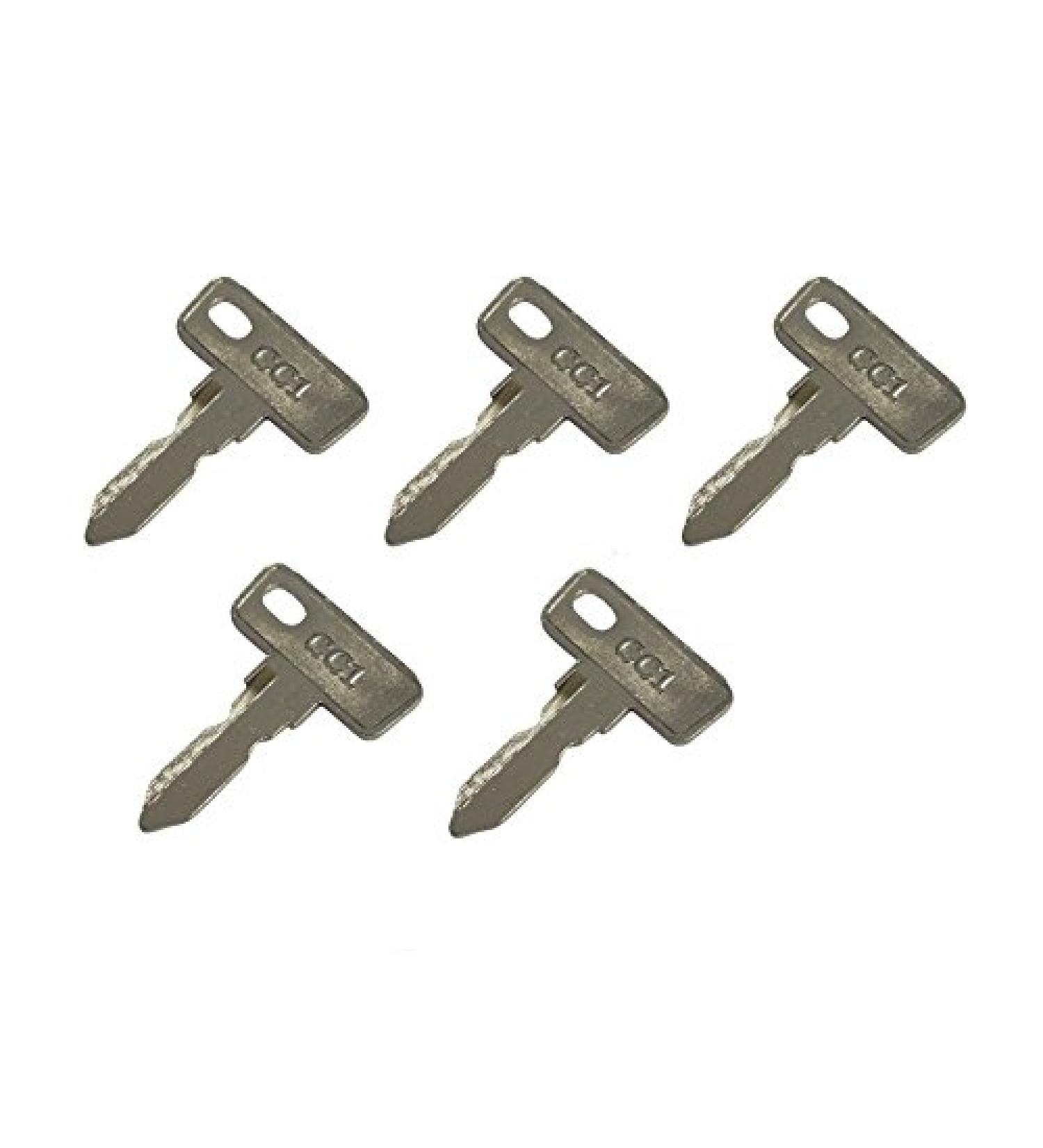Automotive Authority LLC Club Car Ds/Precedent (1982+) Gas/Electric Golf Cart Replacement Ignition Keys 5