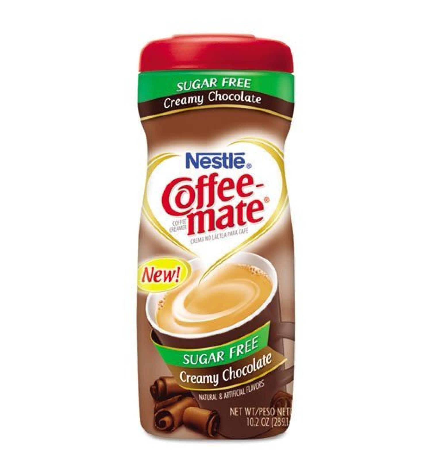 Coffee-mate Sugar Free Creamy Chocolate Powdered Creamer 10.2 oz by Coffee-mate