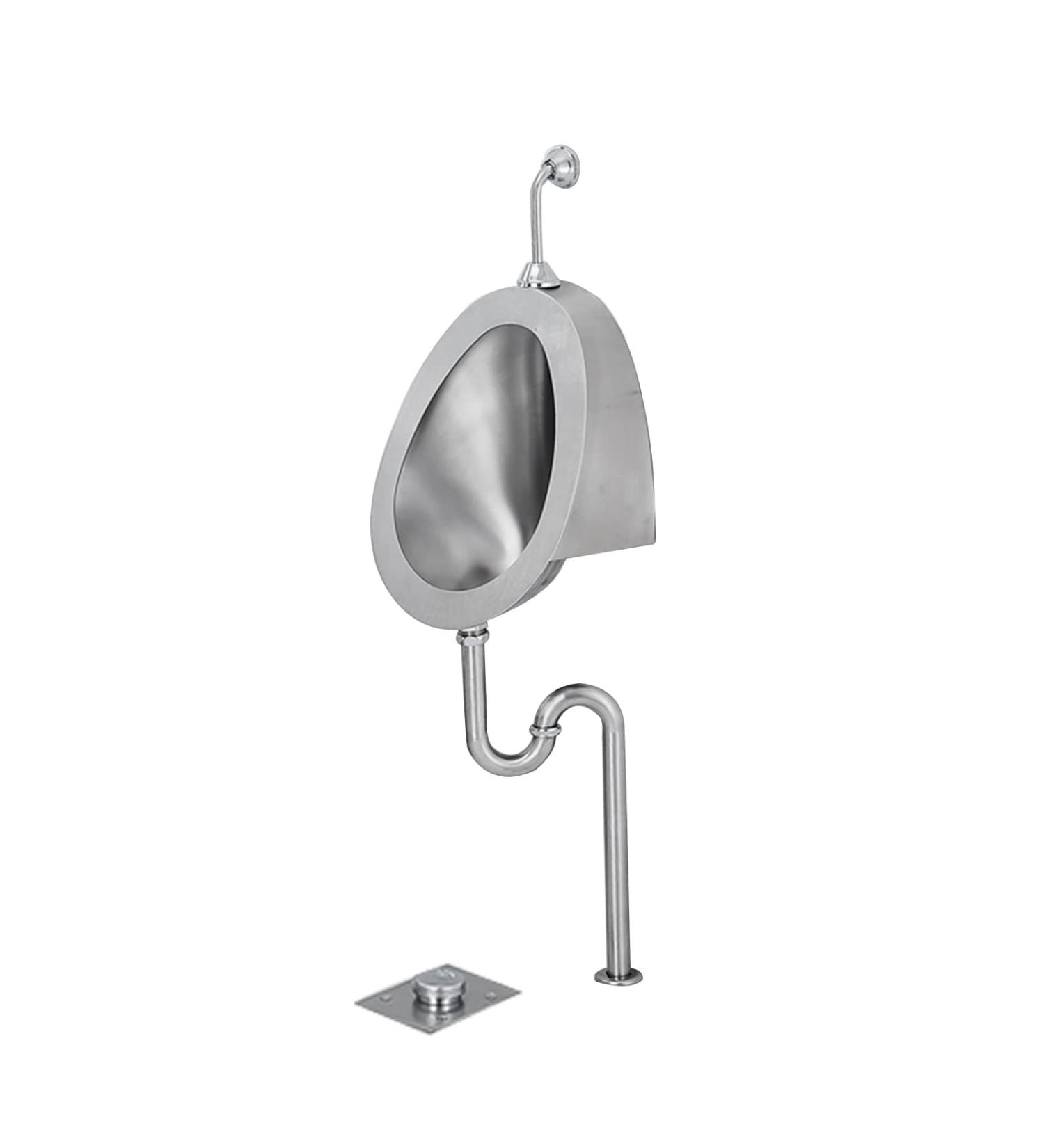 High-Efficiency Flushing Adult Stainless Steel Urinal Automatic Induction Wall-Mounted Urinal with Flush Valve Deodorant and Anti-Blocking Public Toilet Urinal Used in - Buy Online on GoSupps.com