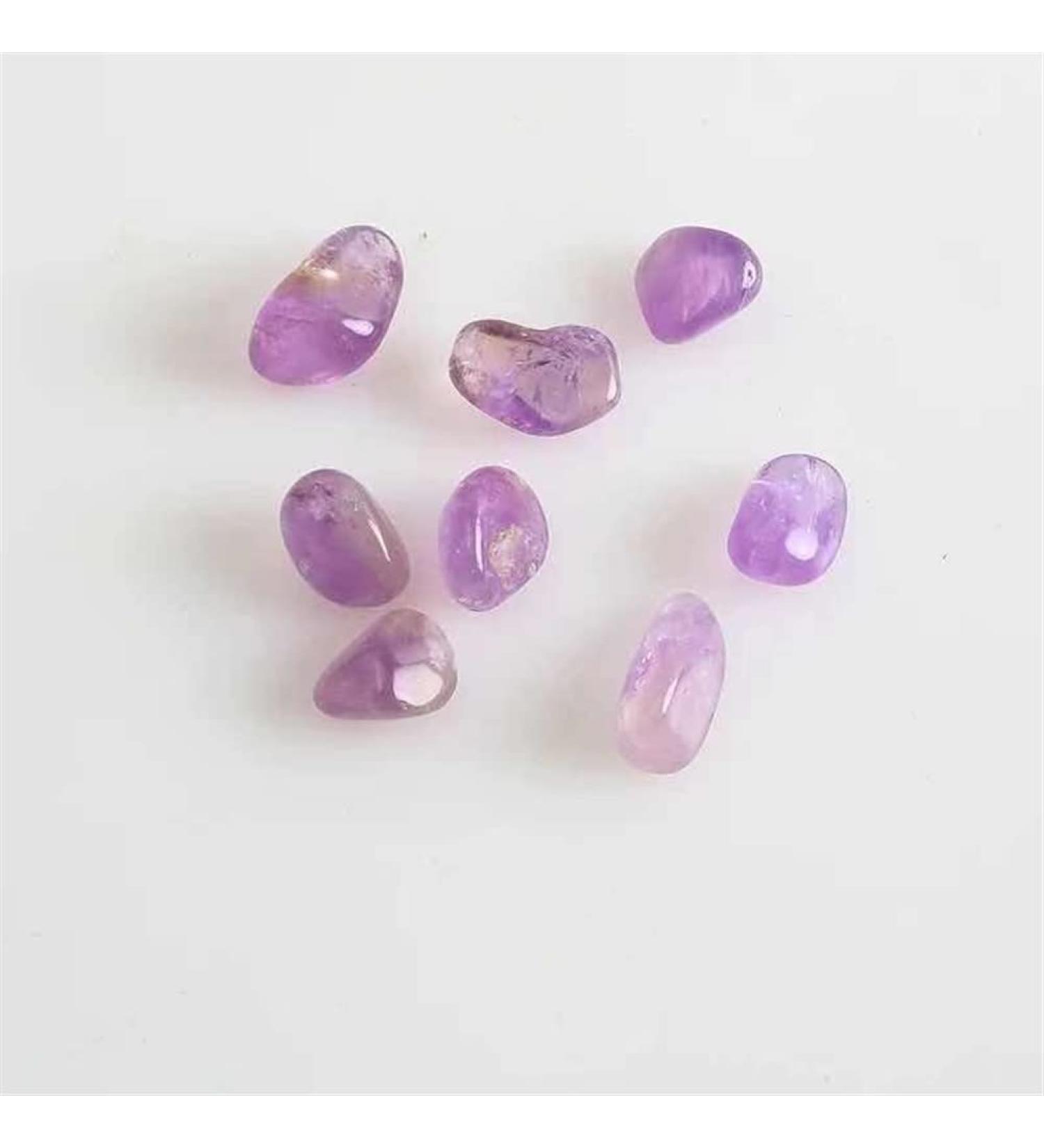 Natural Crystals and Stones 200g Natural Quartz Amethyst Crystal Gravel Stone 10mm-17mm for Decoration kaixun - Buy Online on GoSupps.com