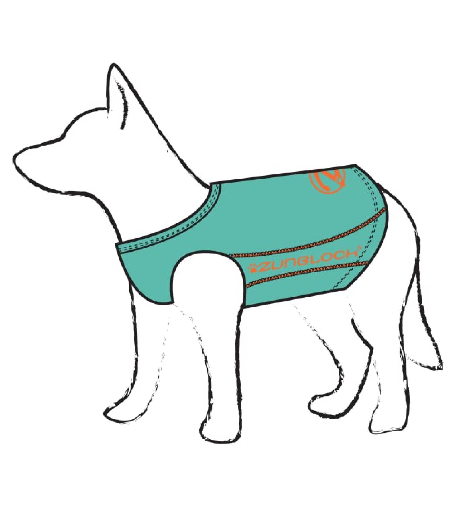 UPF 50+ UV Filter T-Shirts for Dogs - Protect Your Pet from Sun Damage (Size S) | International Shipping Available - Buy Online on GoSupps.com
