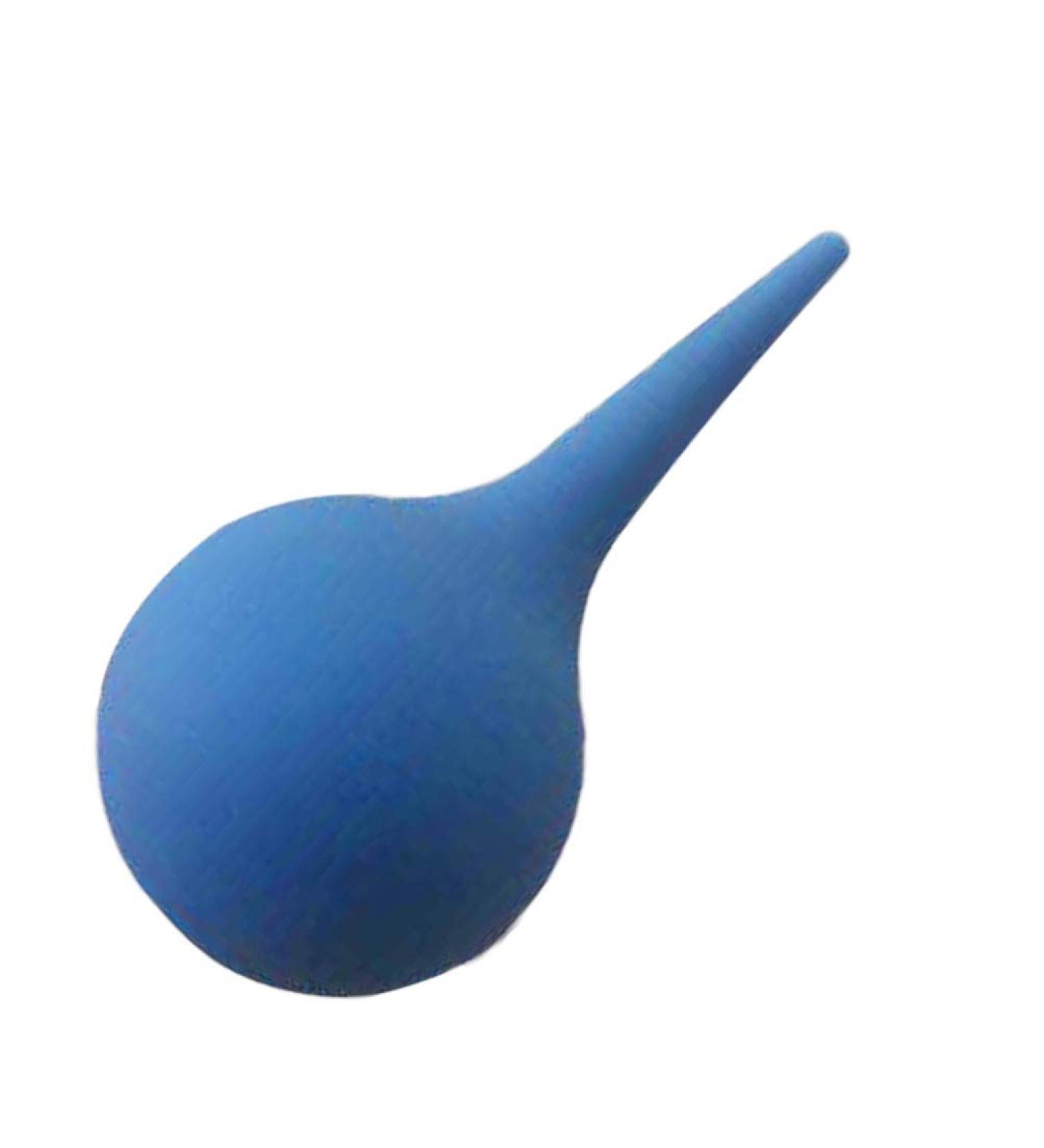 Healifty 75ml Ear Rubber Suction Syringe Bulb for Ear Washing and Cleaning - 1PCS Blue - Buy Online on GoSupps.com