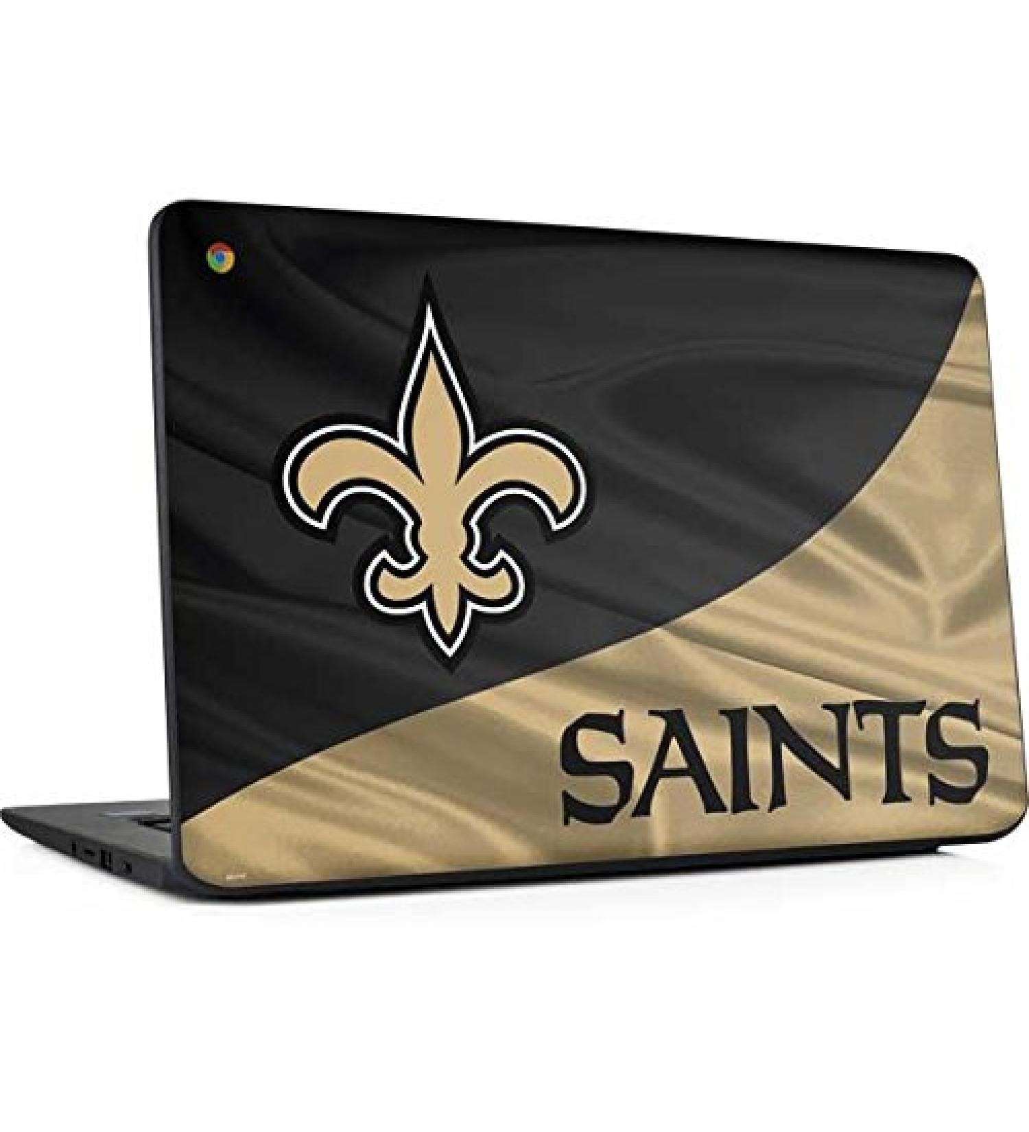 NFL New Orleans Saints Laptop Skin for Chromebook 14 G5 | Officially Licensed Decal by Skinit - Buy Online on GoSupps.com