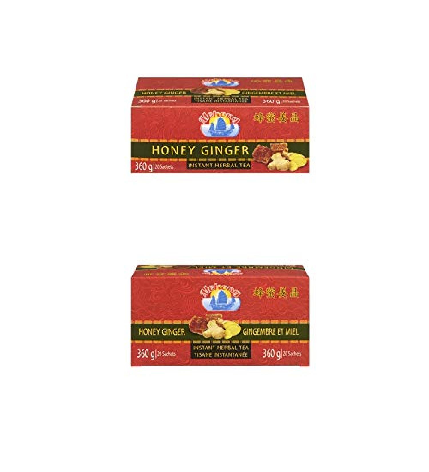 Honey Ginger Instant Herbal 20 sachets(Pack of 2 ) - Buy Online on GoSupps.com