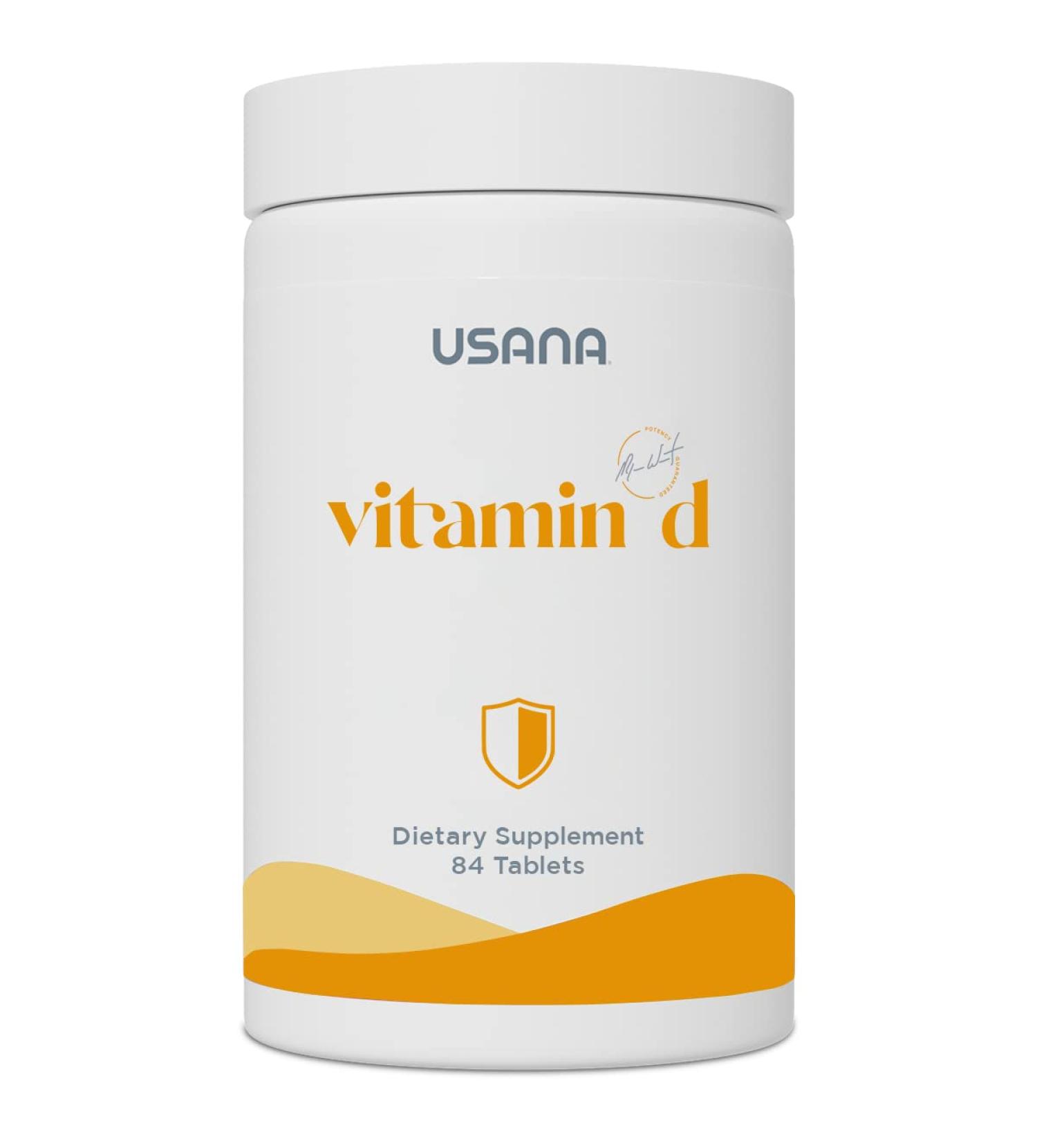 USANA Maximum-Strength 2000 IU Vitamin D Supplement - 84 Tablets for Healthy Immune System Support - Buy Online on GoSupps.com