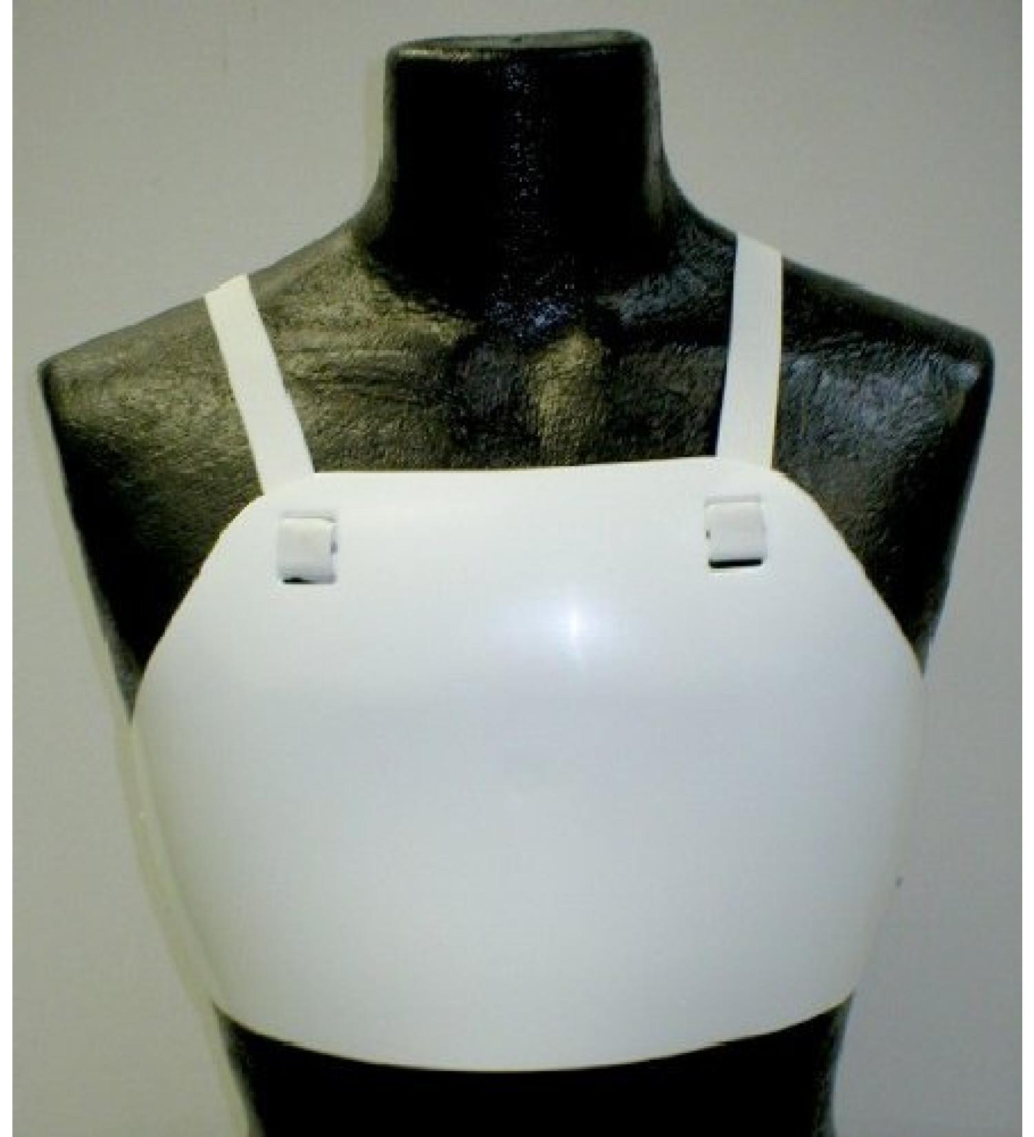 Unisex Fencing One Size Fits All Plastic Chest Protector (Medium)