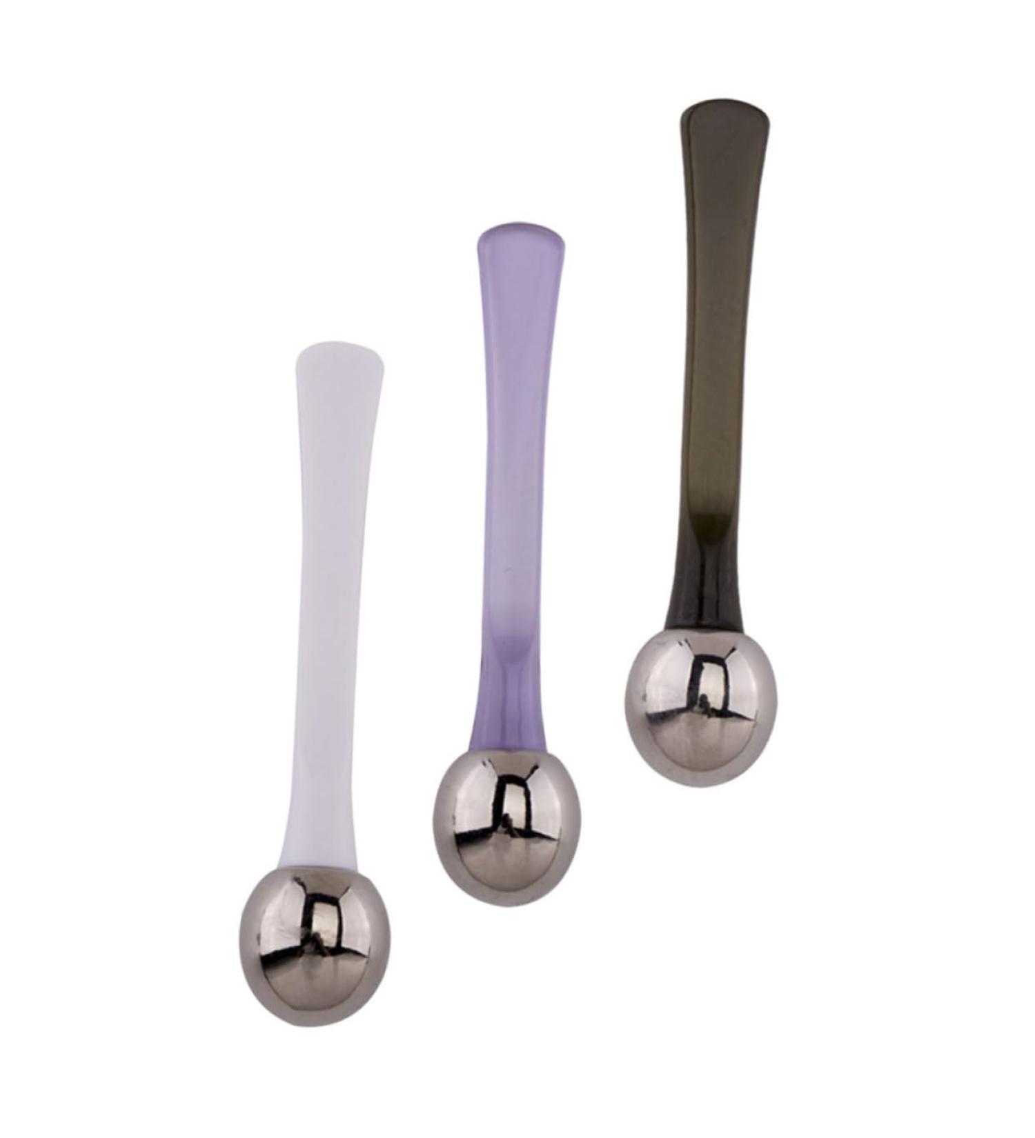 MAGICLULU 6 Pi ces Cuill re de massage en alliage de zinc anti-rides cernes spatule cuill re cosm tique rouleau massage cosm tique de cr me contour des yeux M tal - Buy Online on GoSupps.com