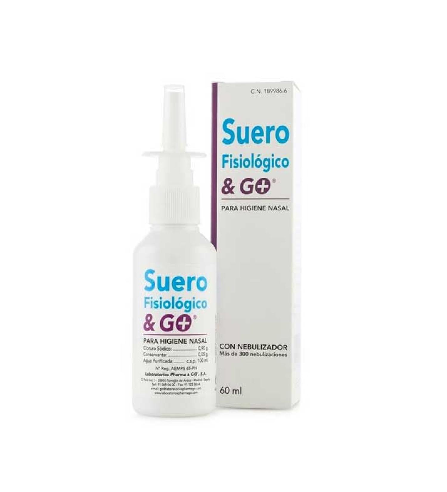 PHARMAGO PHARMA&GO Serum with nebulizer & Go 60 ml unique standard
