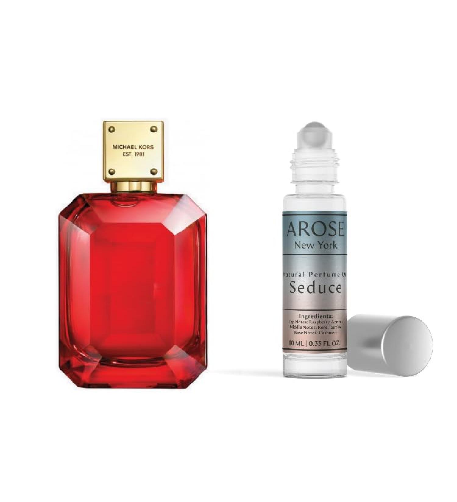 Seduce Perfume Oil Alcohol-free Vegan 10 ml Pocket Size Travel Size long-lasting Fragrance Inspired by Sexy Ruby - LARGE BOTTLE NOT INCLUDED - Buy Online on GoSupps.com