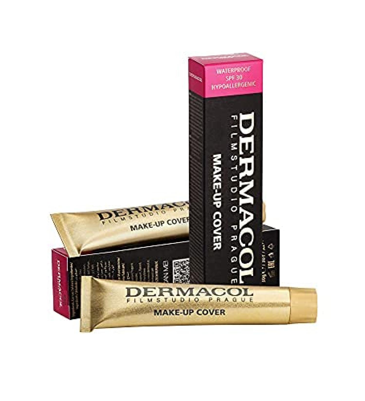 Dermacol Make-up Cover - Waterproof Hypoallergenic Foundation 30g 100% Original Guaranteed from Authorized Stockists (211)