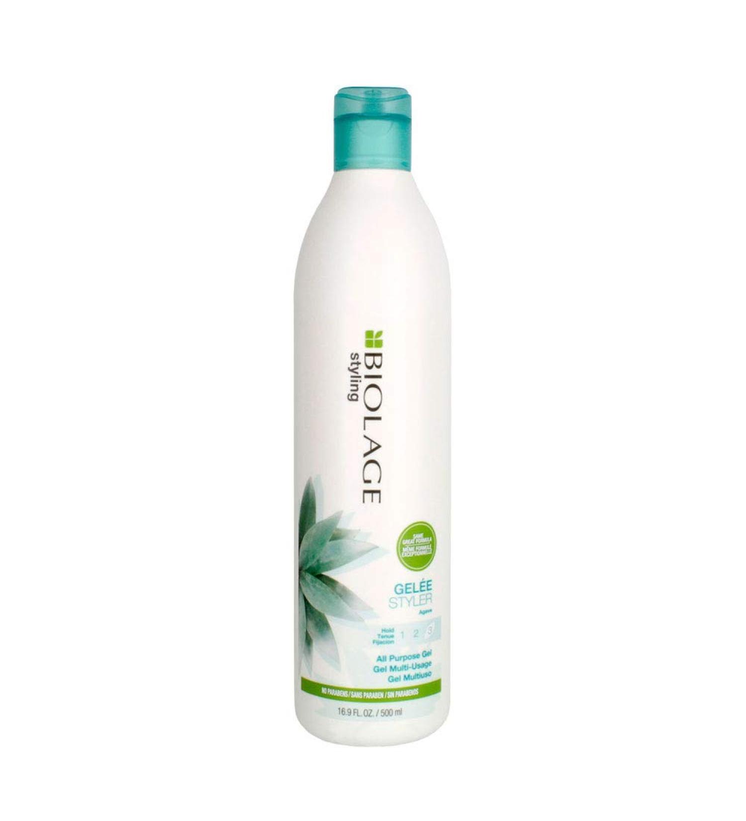 BIOLAGE Styling Gele | Firm Hold for Body, Shine & Control | All Hair Types | Paraben-Free, Vegan | 16.9 Fl Oz - Buy Online on GoSupps.com