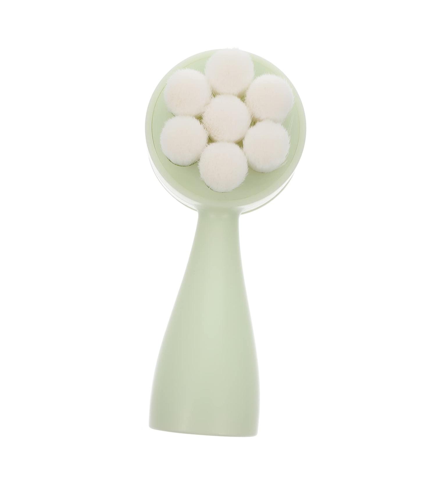 Mikinona Face Brush Face Washing Scrubber Facial Cleansing Brush Manual Facial Brush Face Exfoliating Scrubber Facial Cleansing Tool Face Exfoliator Exfoliating Facial Brush 12.5X5X5CM Green - Buy Online on GoSupps.com