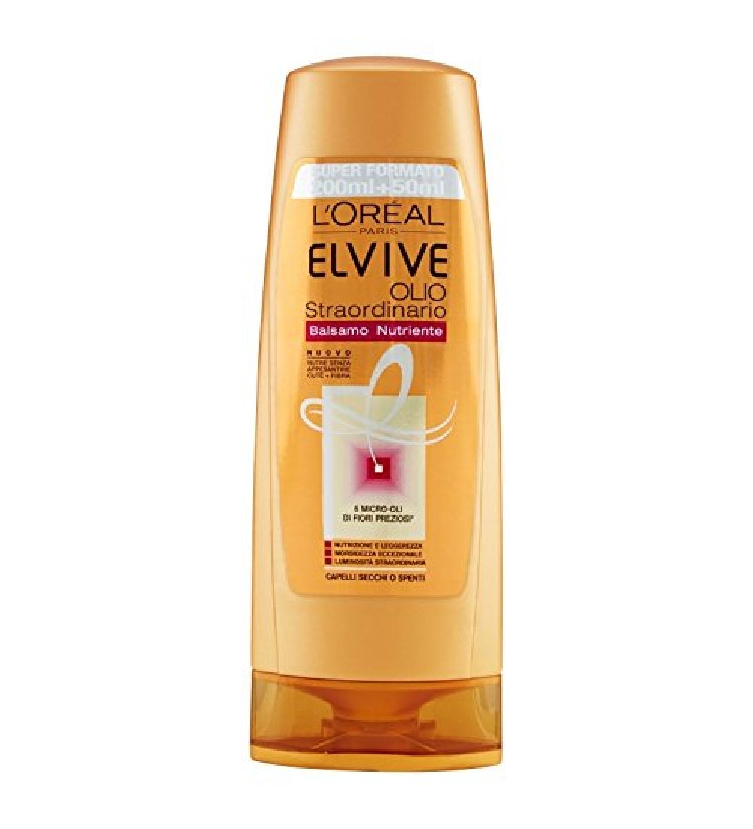 Elvive Elvive Extraordinary Oil Nourishing Balsamo for Dry or Damaged Hair 250 ml