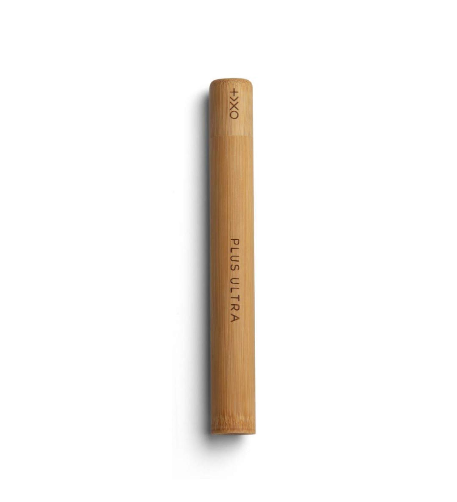 Plus Ultra Bamboo Adult Toothbrush Travel Case - Eco-Friendly & Portable - Buy Online on GoSupps.com