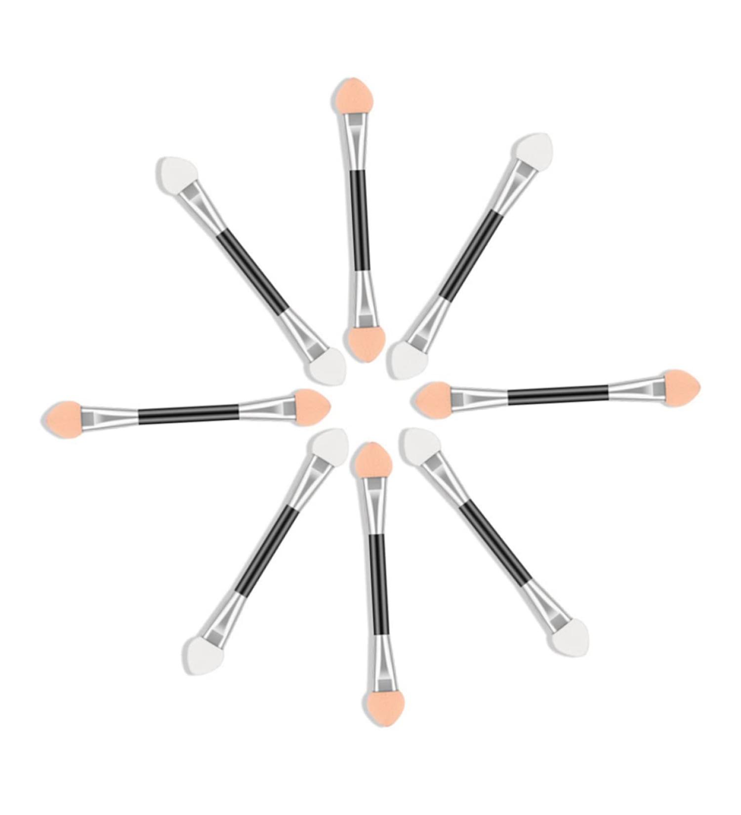 VINTORKY 50pcs Eyeshadow Makeup Brush Eyeliner Eye Spoolie Brush Eyeshadow Brush Kit Pink - Buy Online on GoSupps.com
