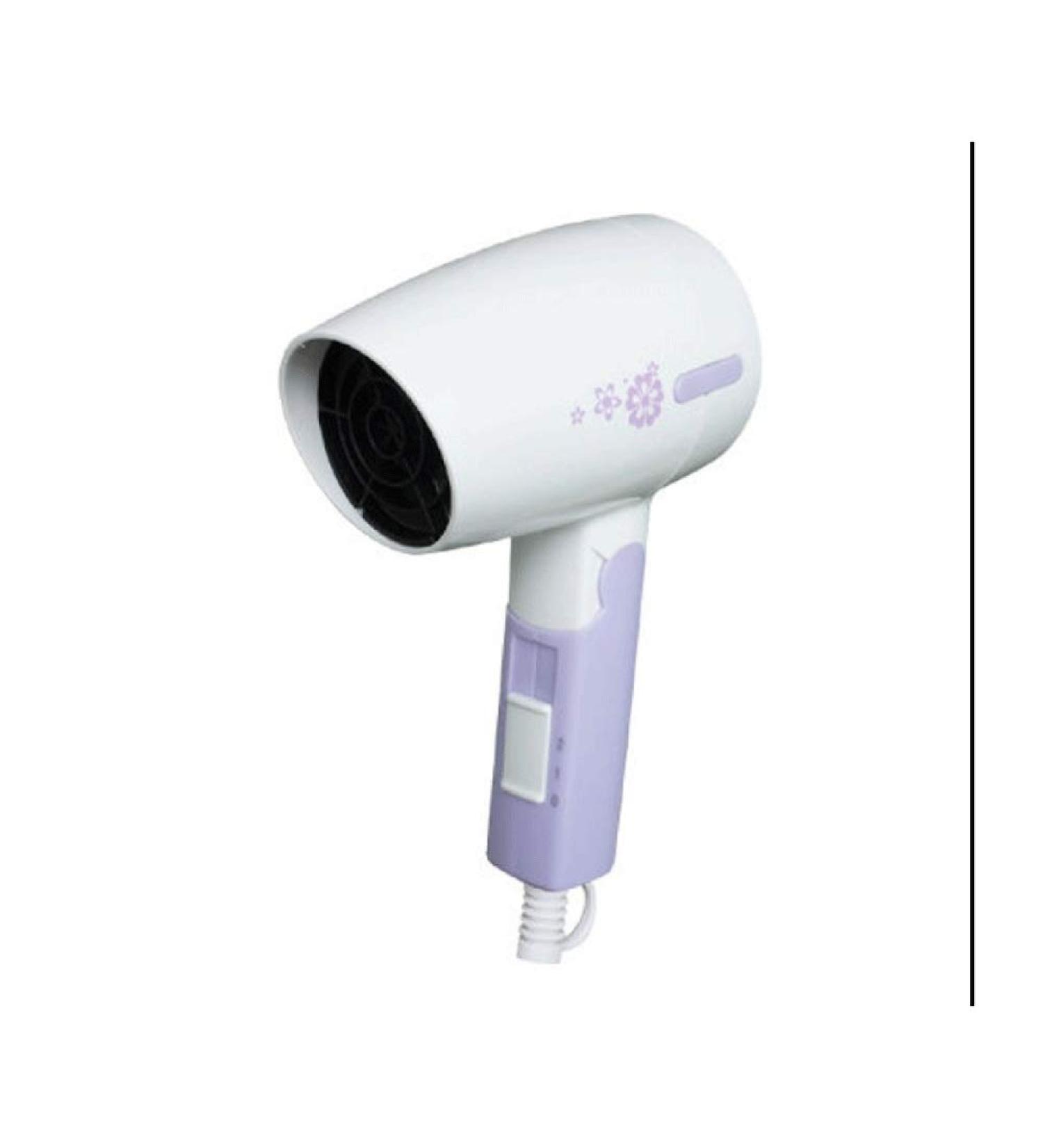 1000W Travel Hair Dryer Mini Hair Dryer Saving Time Small and Portable Easy to Carry Handle Foldable Hair Dryer/Purple - Buy Online on GoSupps.com