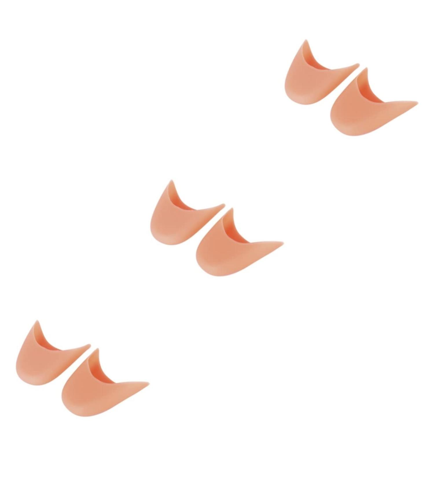 Mobestech 3pcs Toe Cap Protectors for High Heels - Soft Silicone Gel Toe Covers & Foot Protectors for Dance & Comfort - Buy Online on GoSupps.com