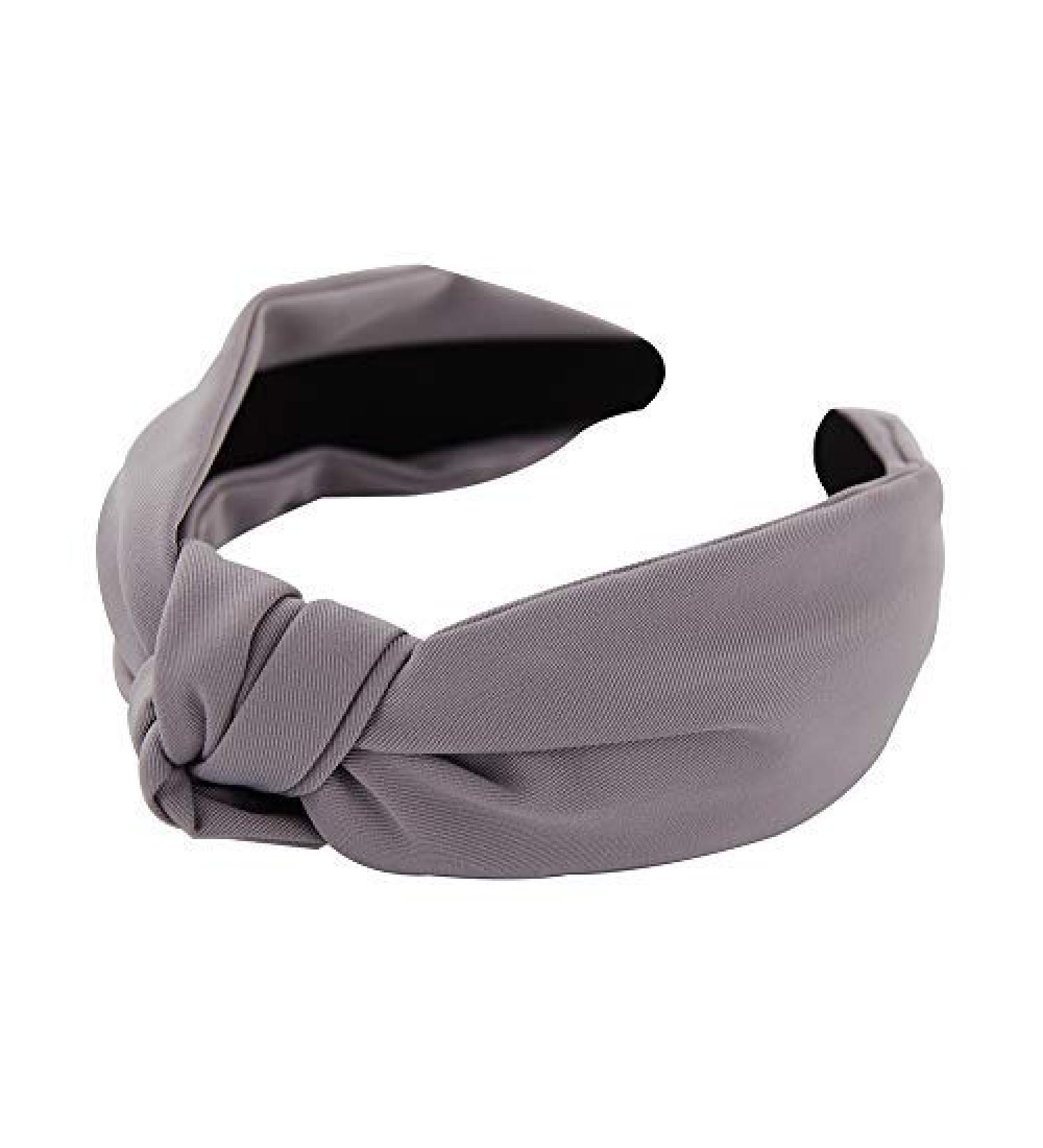 axy fabric headband with knot-vintage-beautiful ladies headband hair accessory headband HR35 (pastel purple)