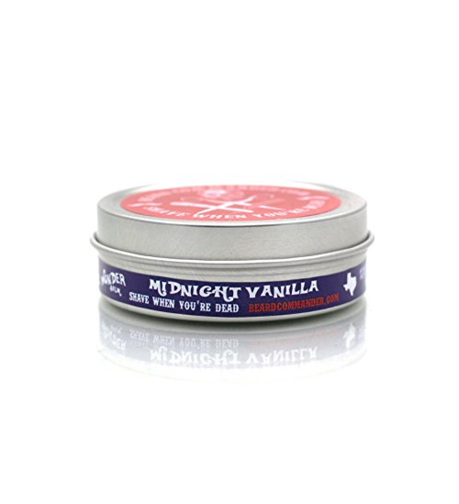Midnight Vanilla Beard Balm | Damage Control Wonder Balm | Soft Leave-in Conditioning by BeardCommander.com - Buy Online on GoSupps.com