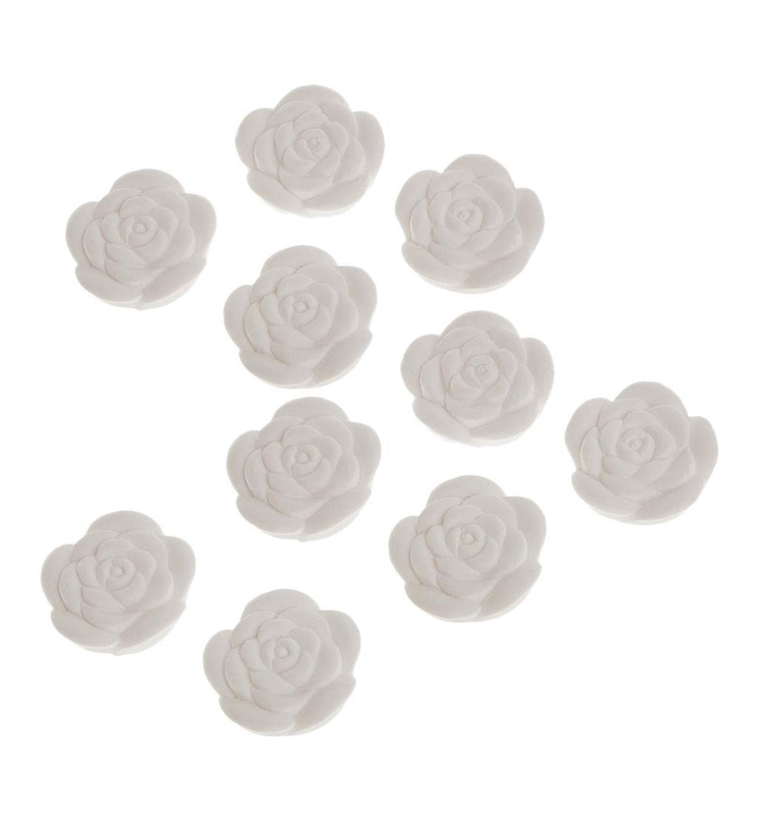 10 Pieces Rose DIY Essential Scented Room Scents for Your Living Room Bathroom and Kitchen Wedding Guests Gift - Buy Online on GoSupps.com