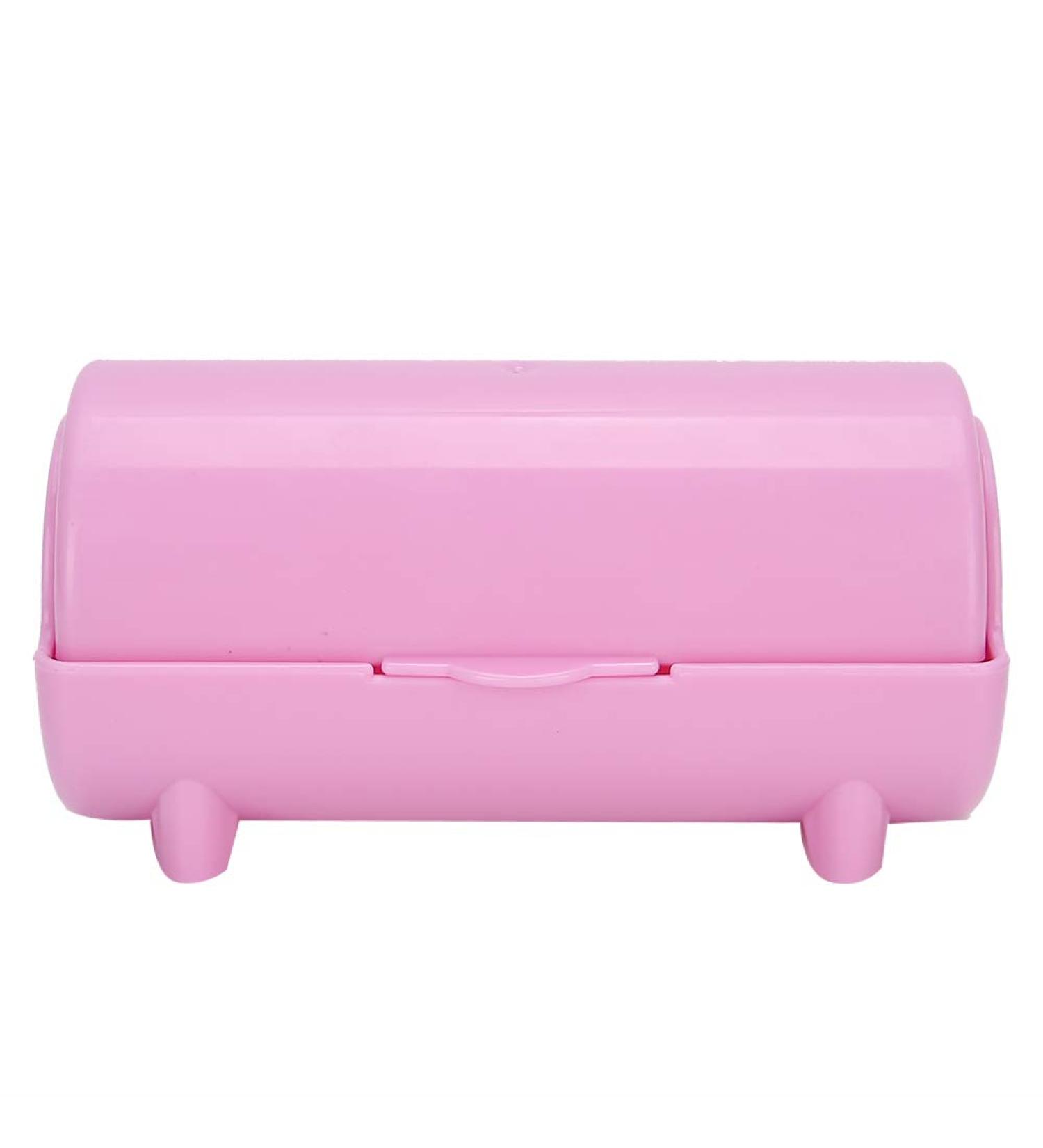 Strong Nail Art Stamper Oil-Absorbing Leaf - 11.5x6 cm Plastic Stamp Template (Black & Pink) | International Shipping Available - Buy Online on GoSupps.com