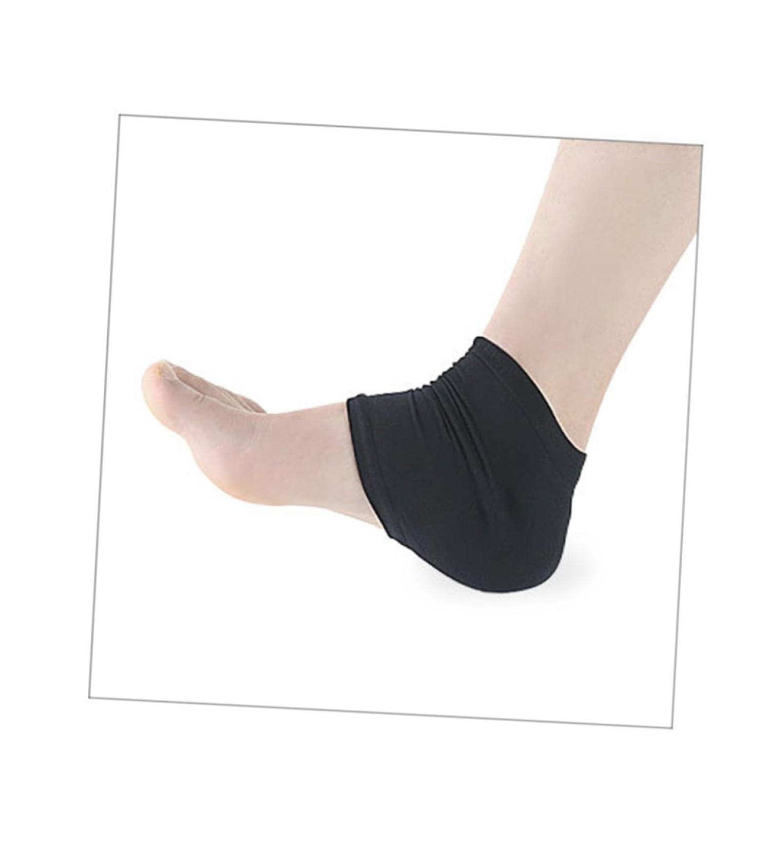 minkissy Moisturizing Socks High Heel Protectors Black Socks Heel Sock Black Heel Cracked Heel Socks Black Heel Sleeves Gel Heel Socks Heel Absorbers High Heel Shock Absorber Black Gel - Buy Online on GoSupps.com