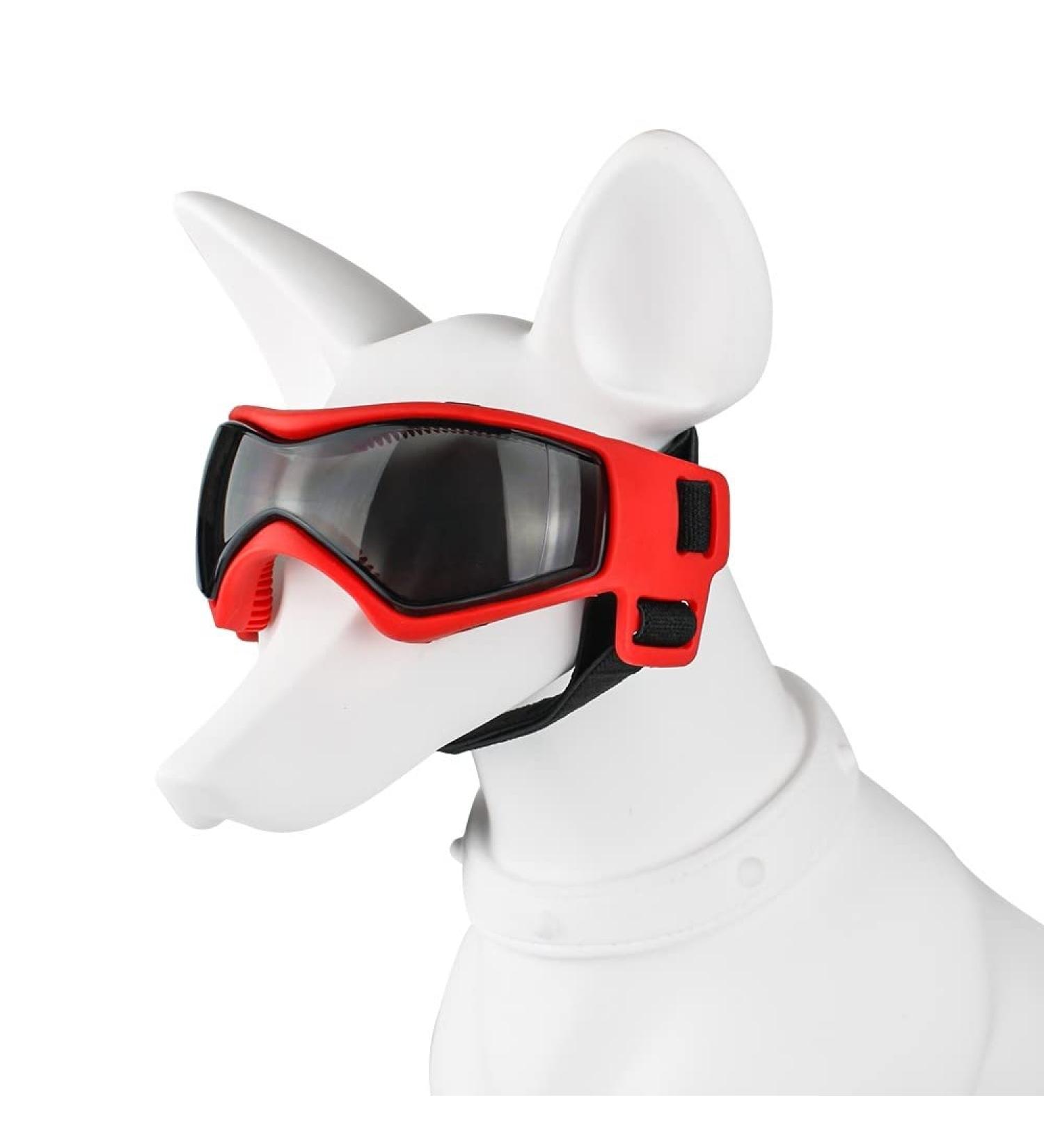 Shop Dog Glasses - Anti-UV Waterproof Windproof Sunglasses for Small & Medium Dogs | Adjustable Outdoor Gear for Travel & Parties - Buy Online on GoSupps.com