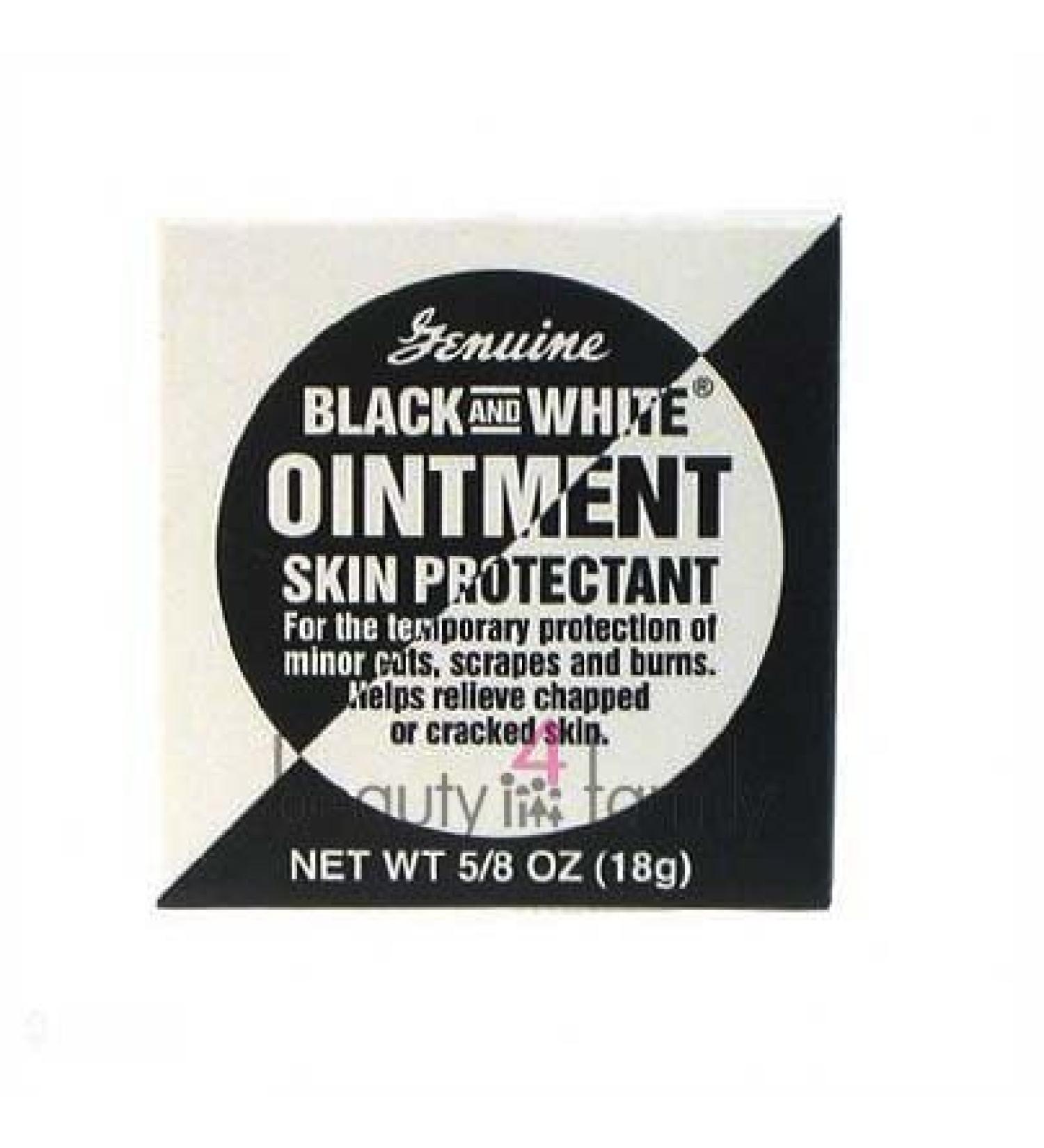 Black and White Ointment skin protectant 5/8oz