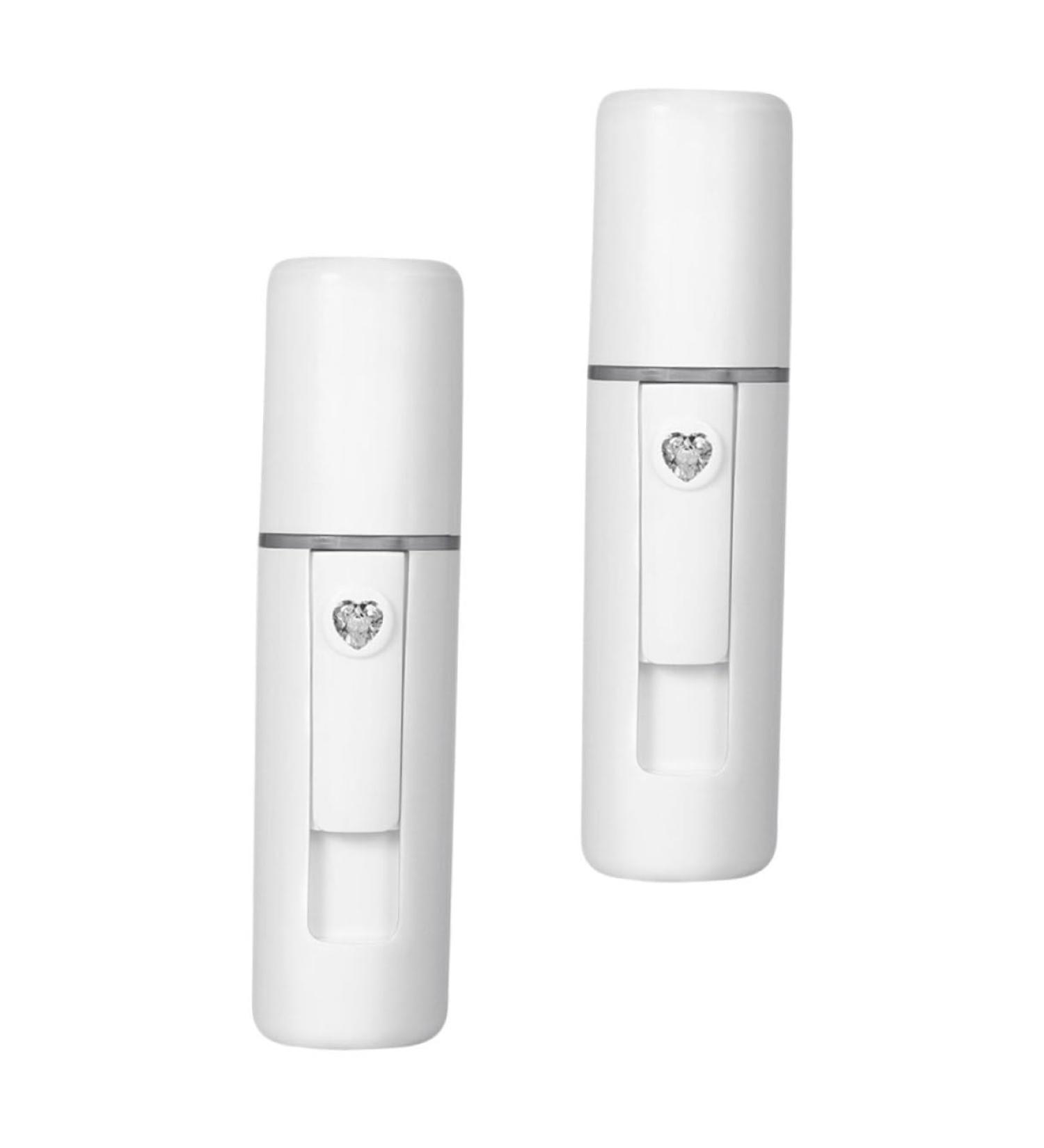 Mipcase 2pcs Spray Meter Make up Kit Facial Humidifier Mini Women Face Steamer Steamboat Aromatherapy 11.4X3CM - Buy Online on GoSupps.com