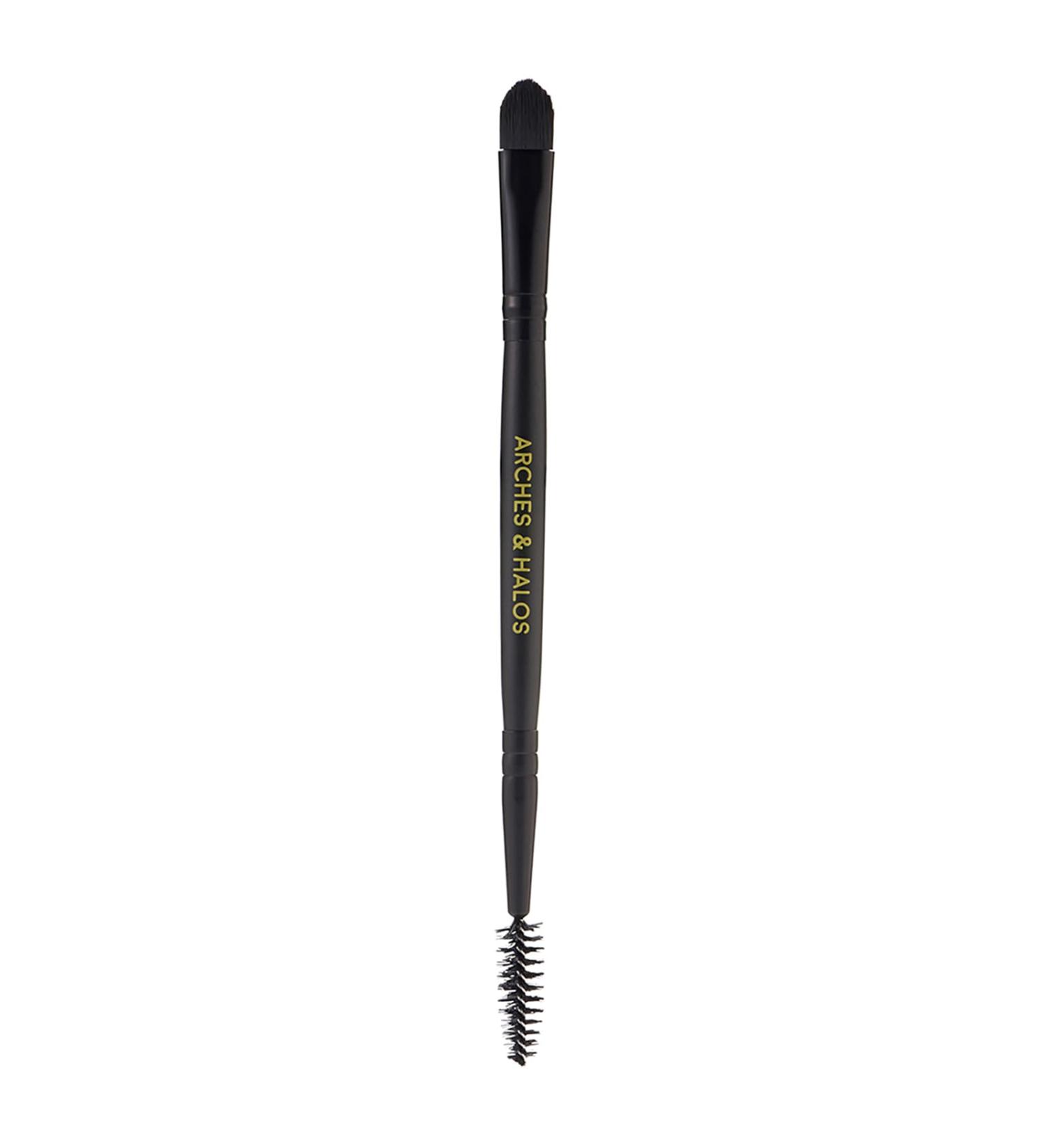 Arches & Halos Dual Ended Blending Brush - Professional Brow Contouring Tool Two-In-One Applicator for Clean Sculpted Brows - Dermatologist Approved 1 pc - Buy Online on GoSupps.com