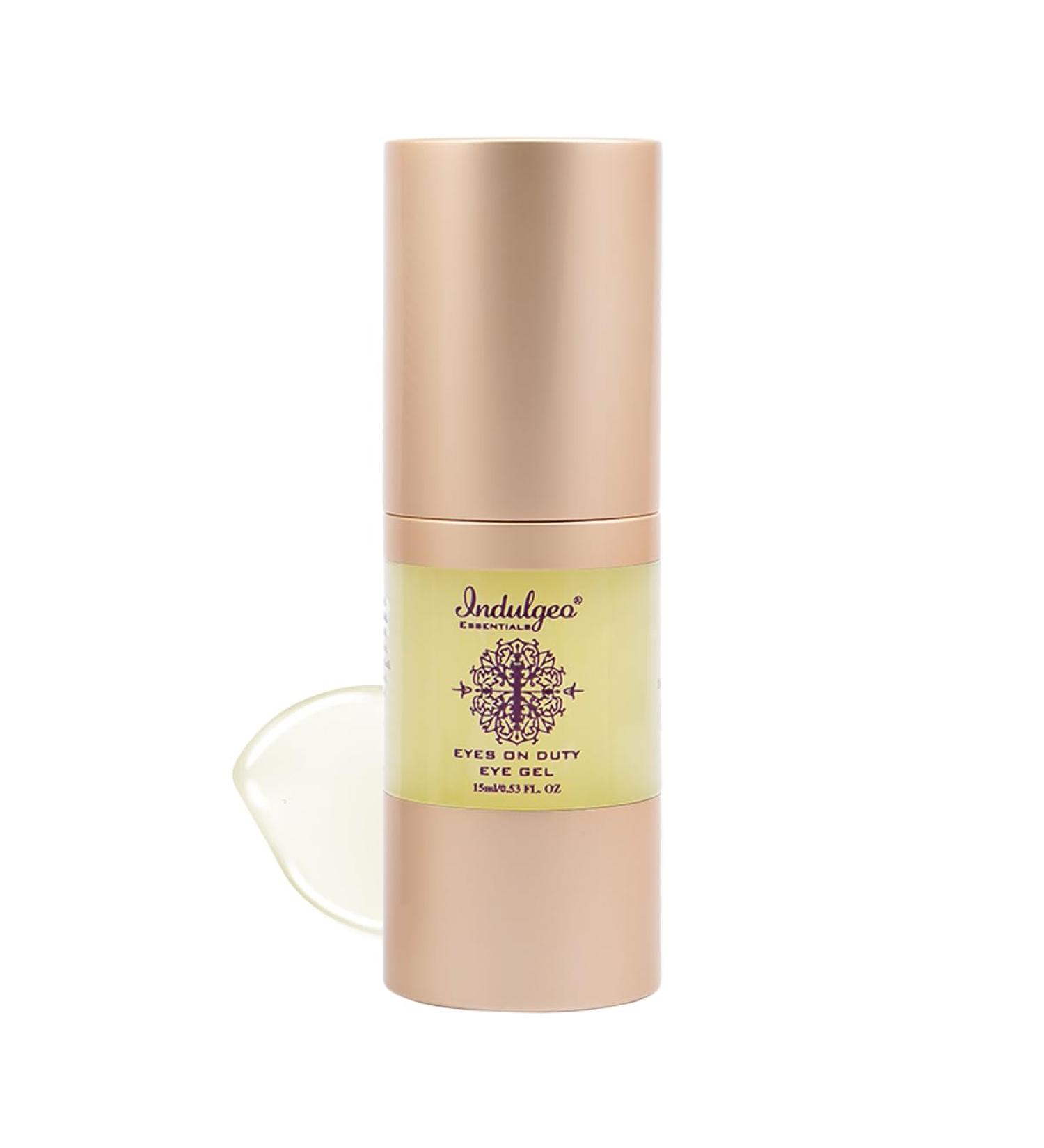 Eyes On Duty Eye Gel 15 mL | Hydrate & Brighten Under Eyes | Reduce Puffiness & Dark Circles | 100% Organic Green & Cherry Coffee Aloe Vera Gel - Buy Online on GoSupps.com