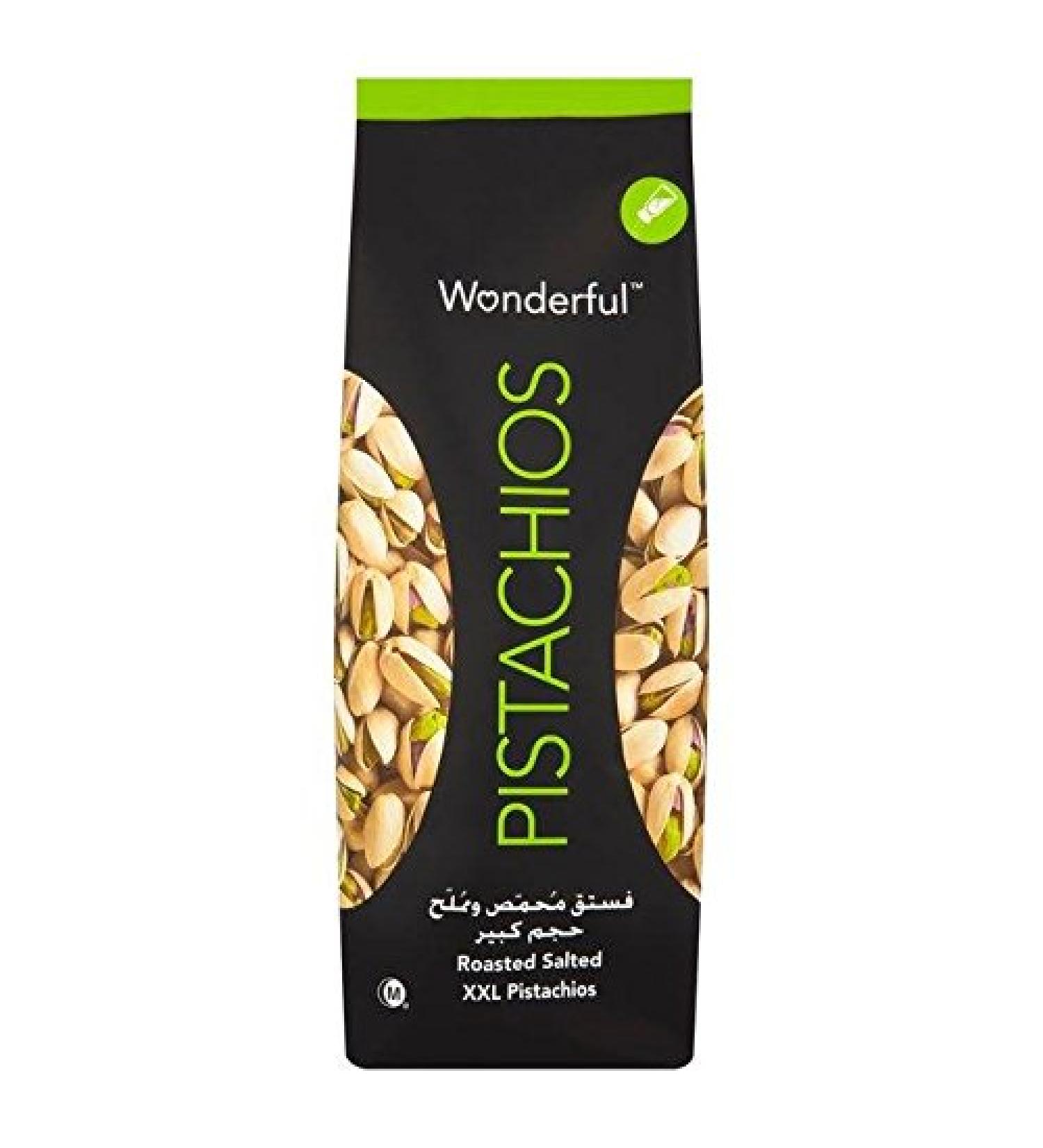 Wonderful roasted and salted pistachios 450g