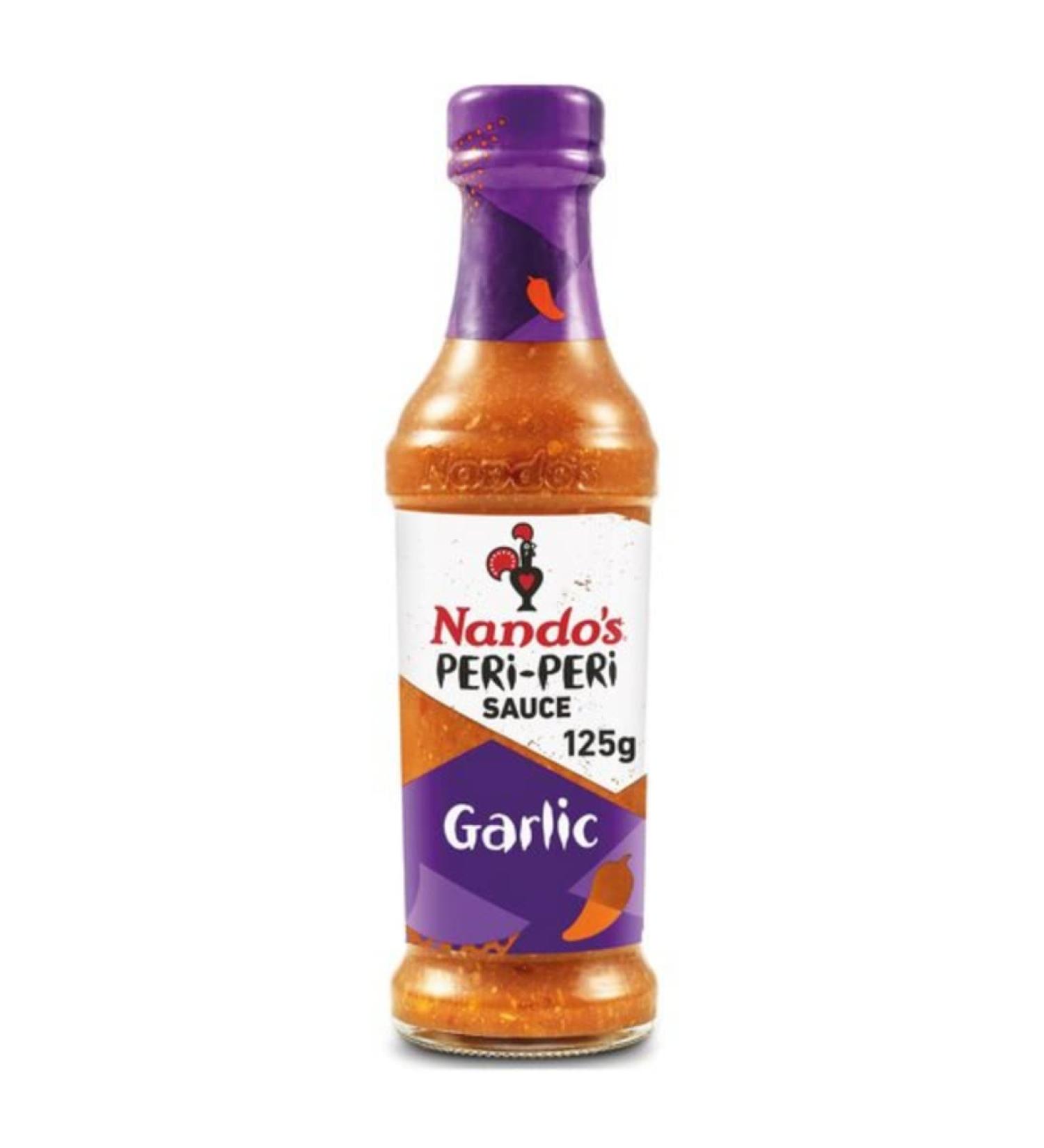 2 x Nando s Garlic Peri Peri Sauce 6 x 125g